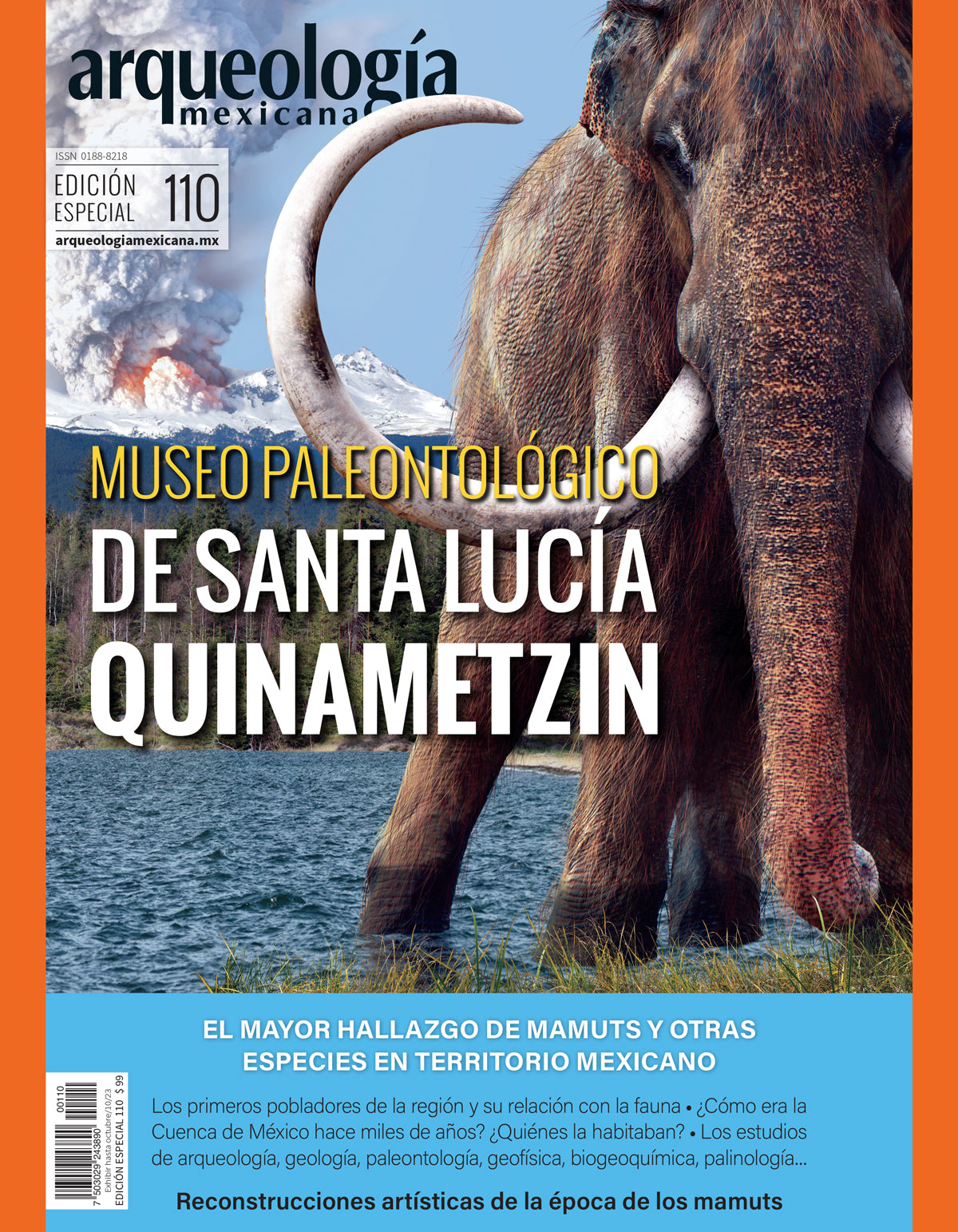AME 110 Quinametzin. Museo paleontológico de Santa Lucía