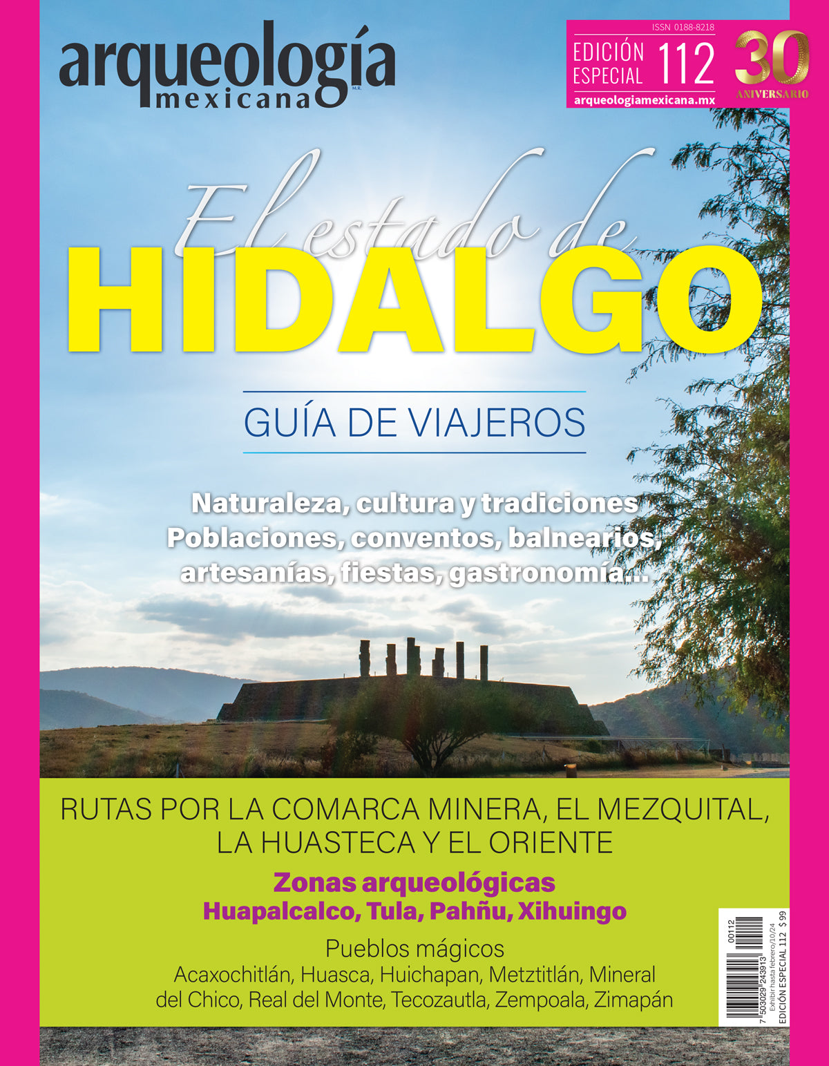 AME 112 El estado de Hidalgo. Guía de viajeros
