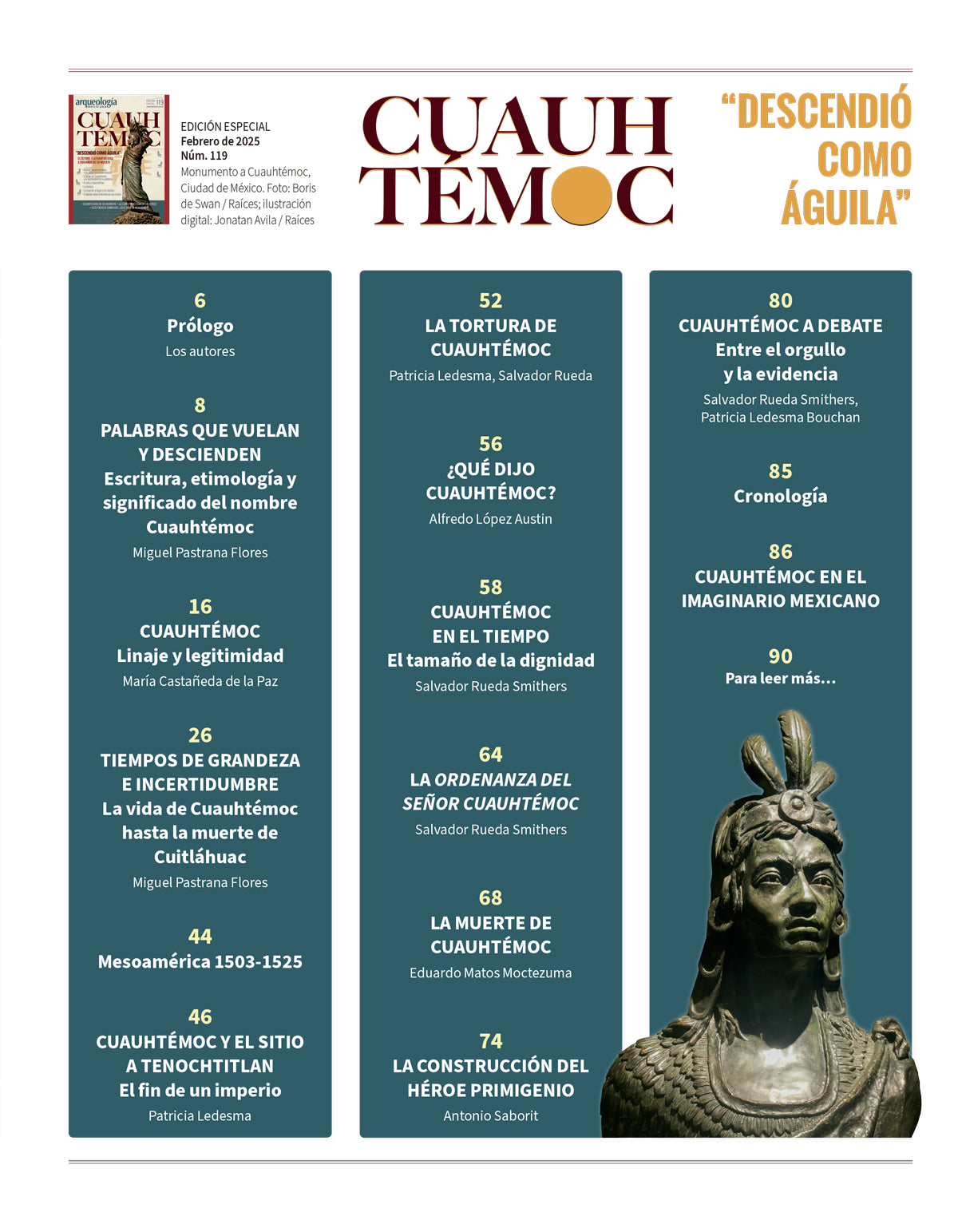 AME 119 Cuauhtémoc, “descendió como águila”