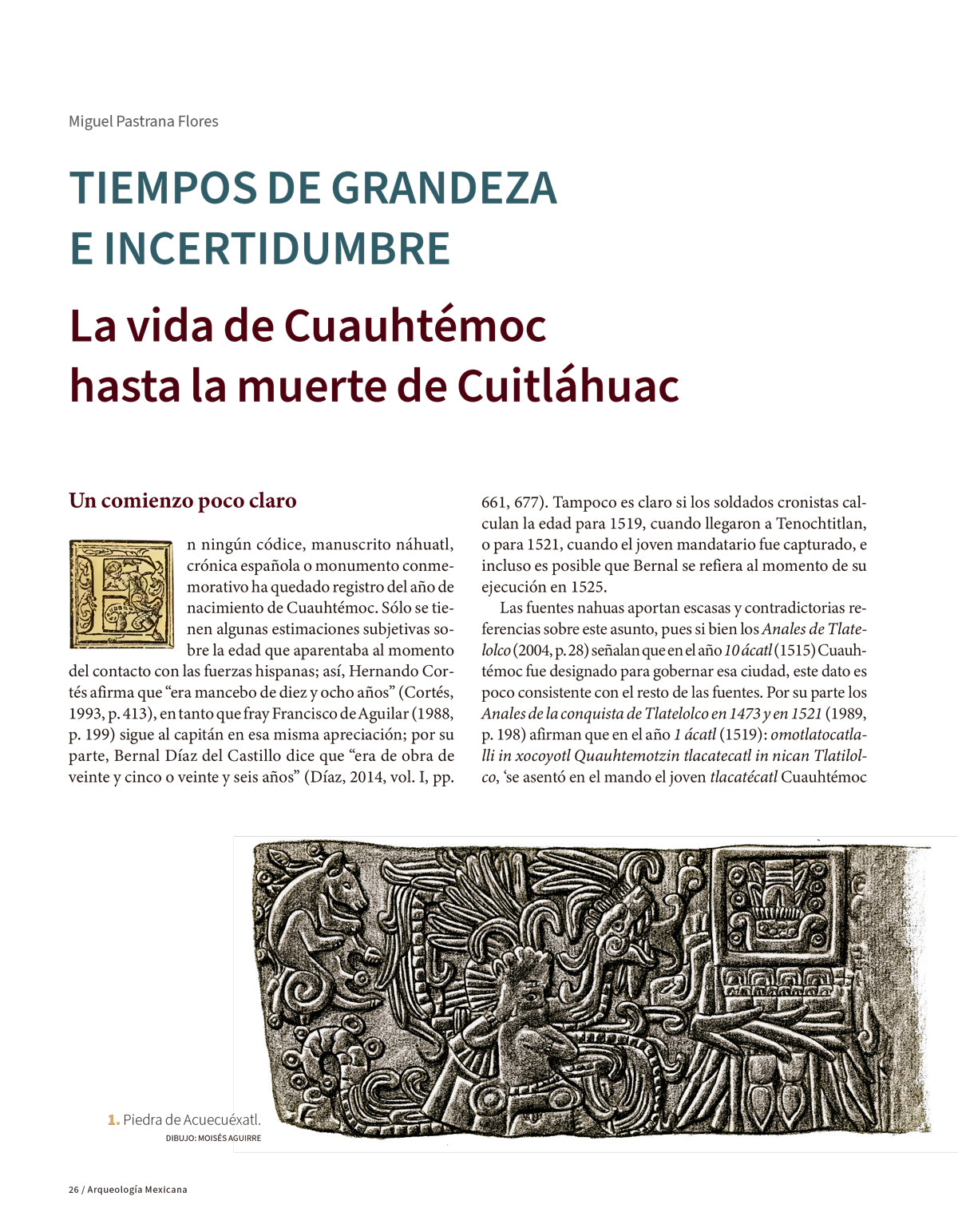 AME 119 Cuauhtémoc, “descendió como águila”