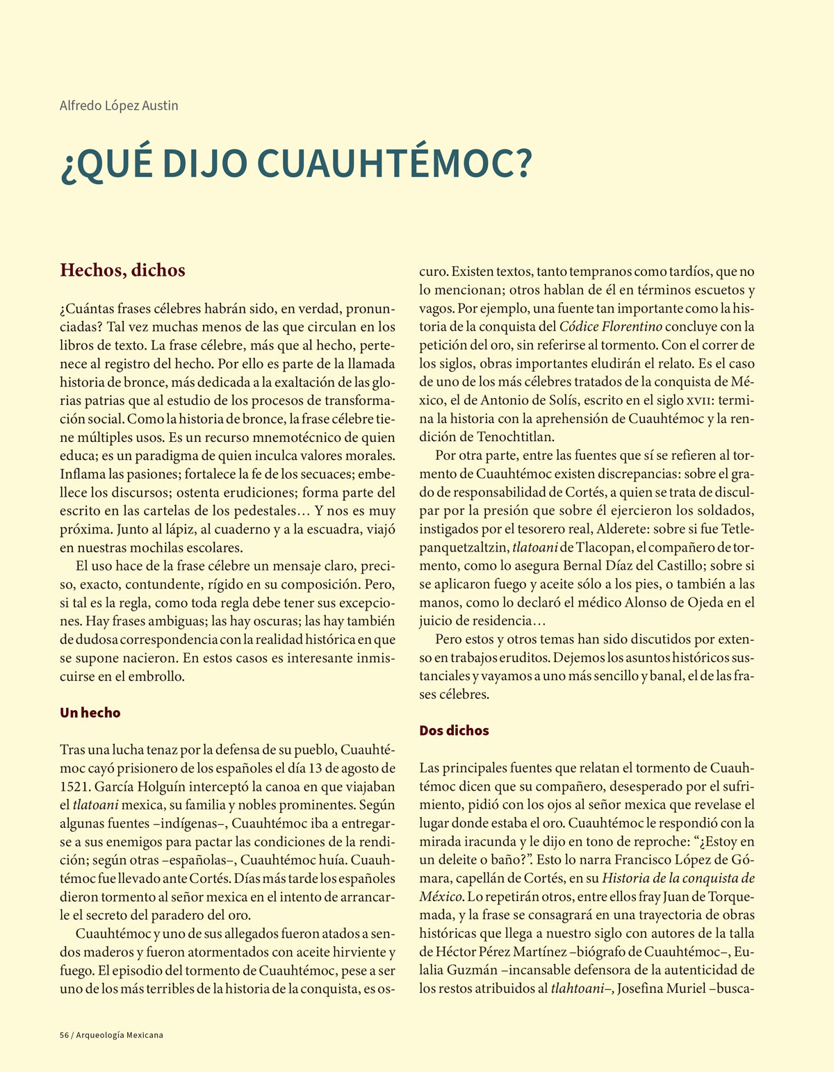 AME 119 Cuauhtémoc, “descendió como águila”