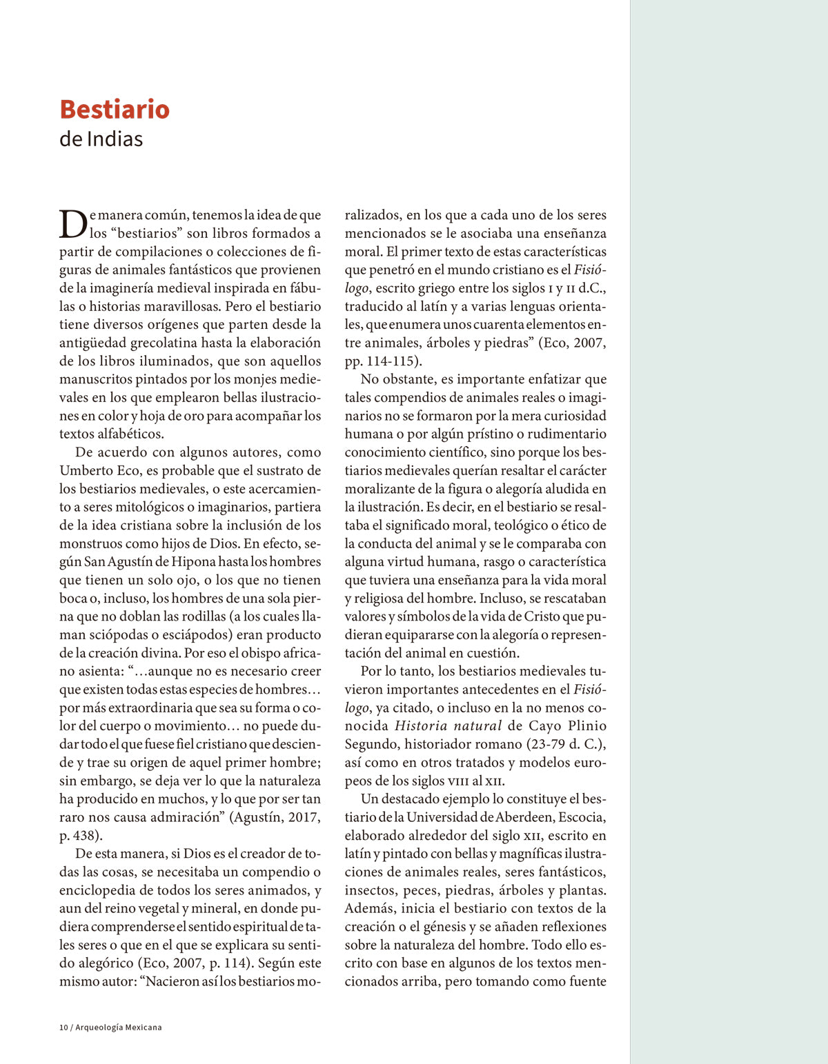Bestiario prehispánico