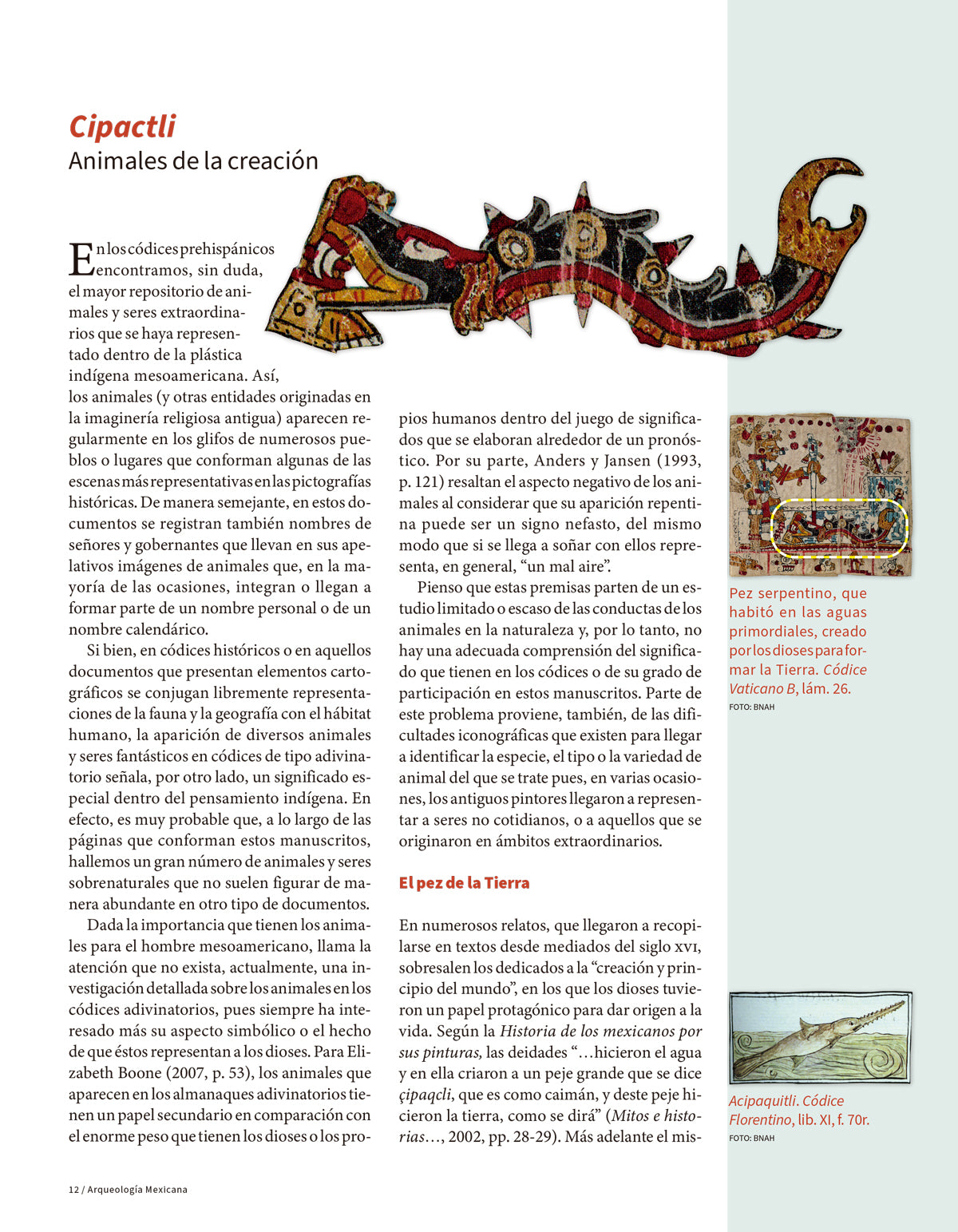 Bestiario prehispánico