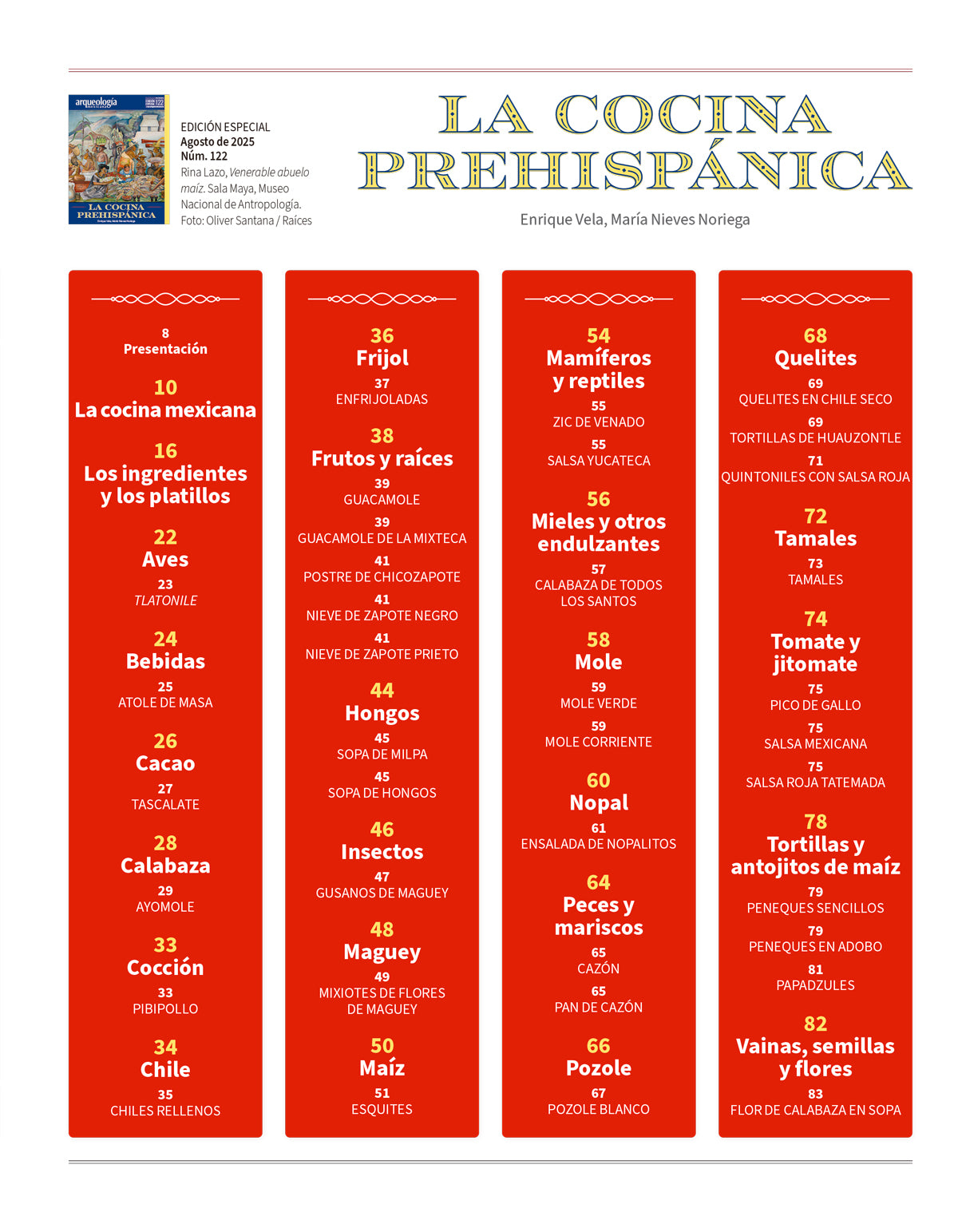 La cocina prehispánica