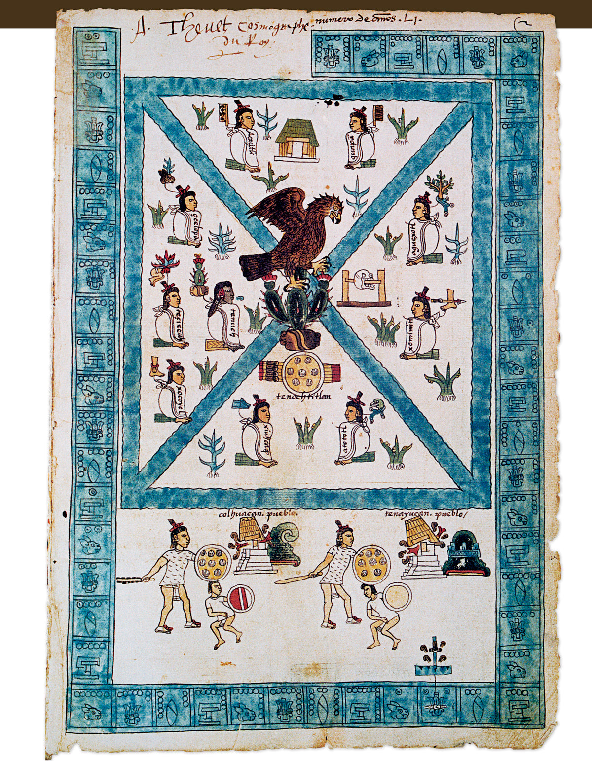 AME 124 Tenochtitlan. Origen y destino