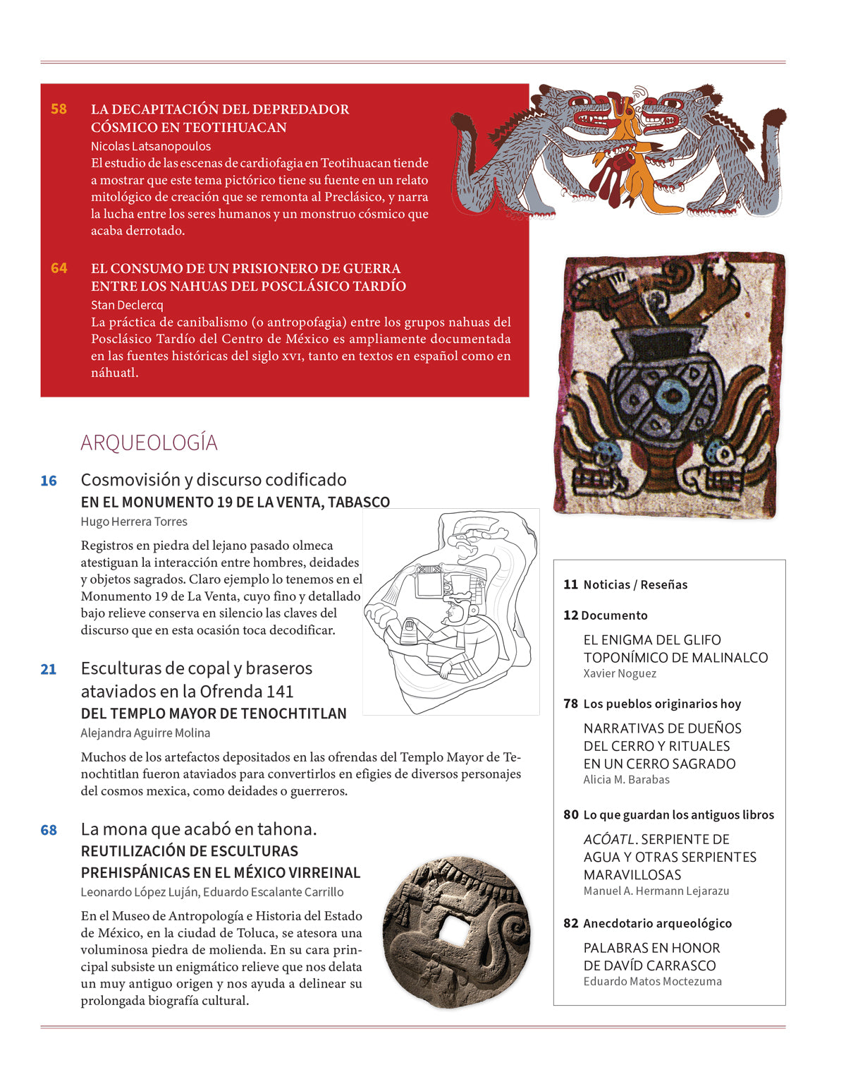 AMR 180 Depredación y canibalismo en Mesoamérica