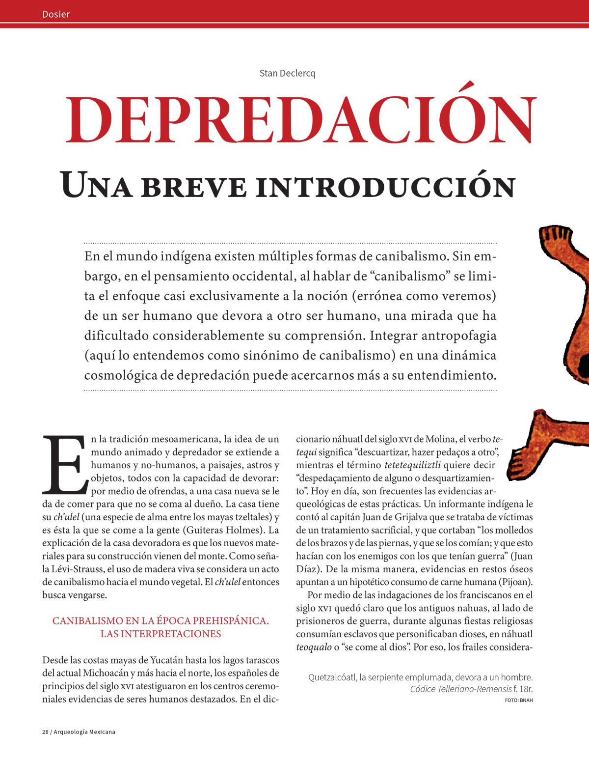 AMR 180 Depredación y canibalismo en Mesoamérica
