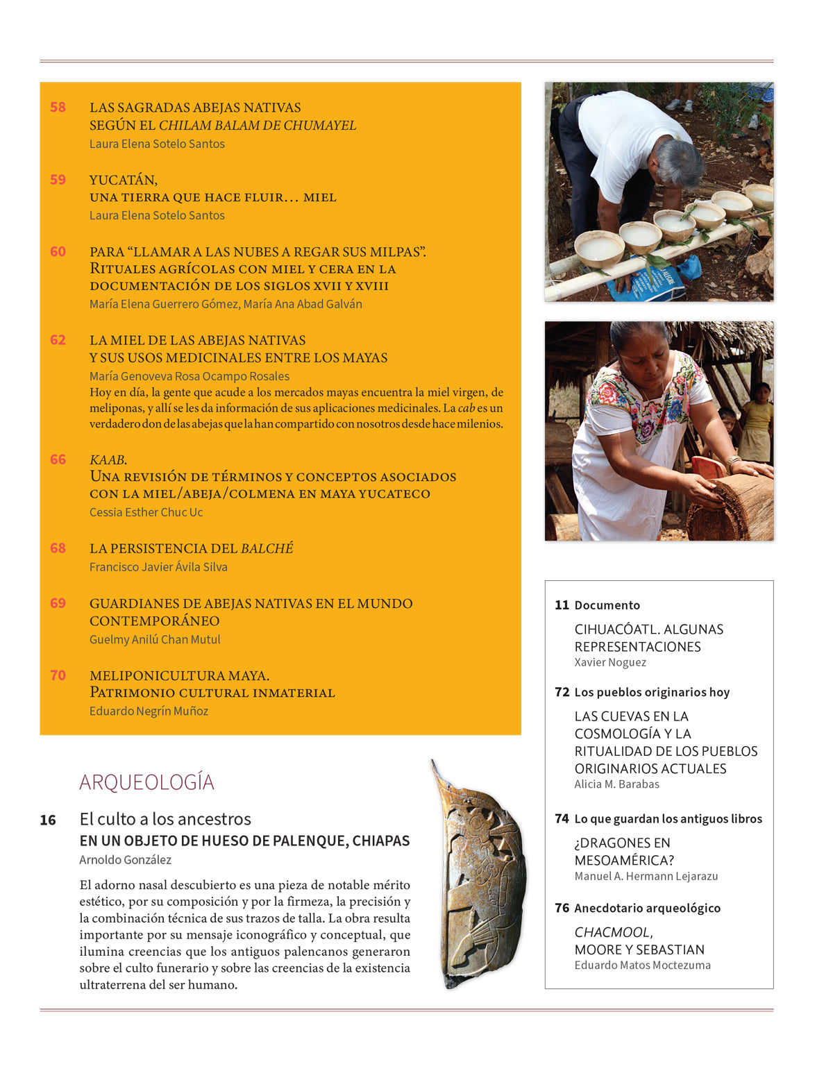 AMR 183 Las abejas y la miel entre los mayas