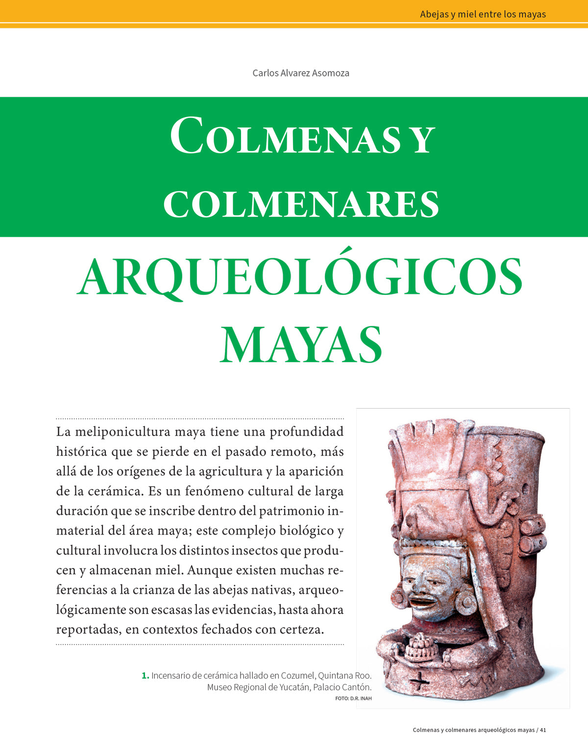 AMR 183 Las abejas y la miel entre los mayas