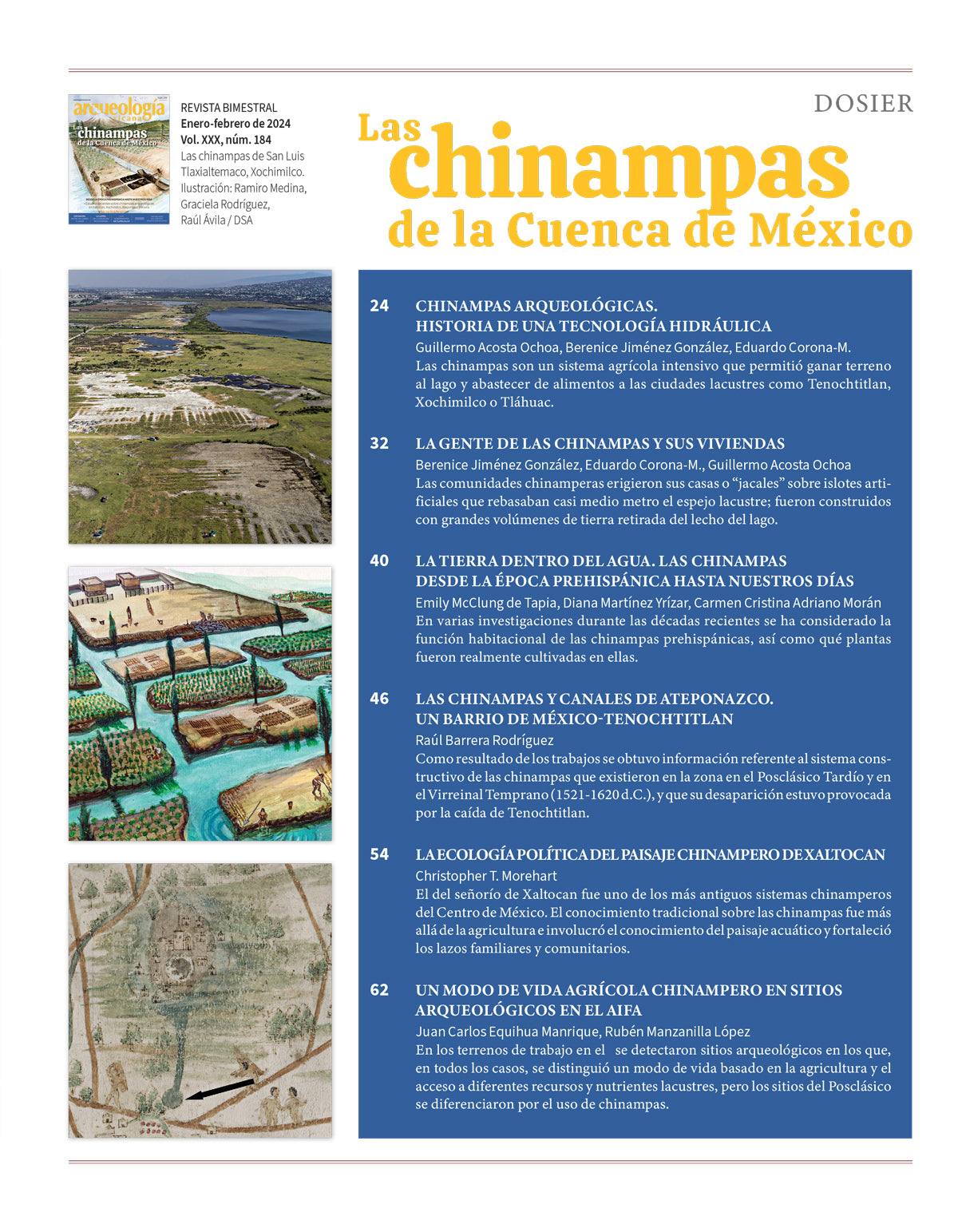 AMR 184 Las chinampas de la Cuenca de México