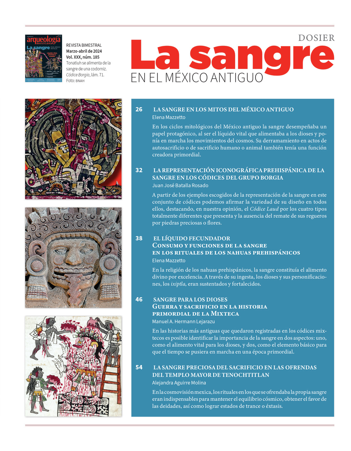 AMR 185 La sangre en el México antiguo