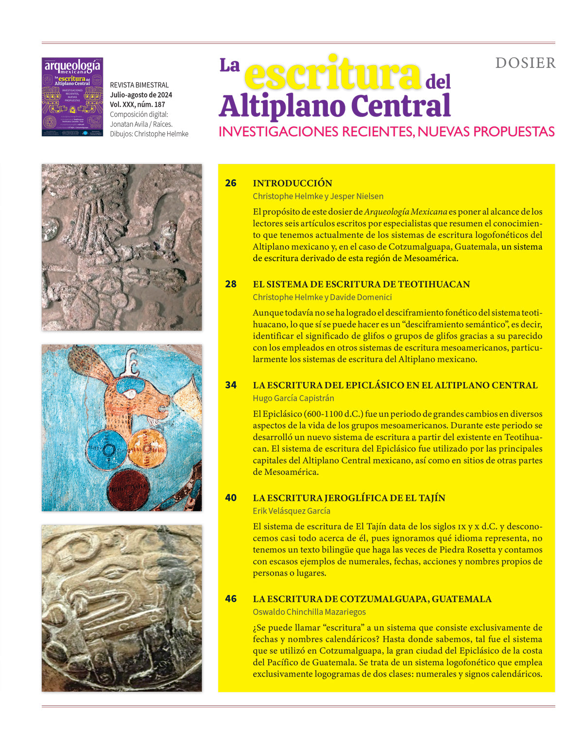 AMR 187 La escritura del Altiplano Central