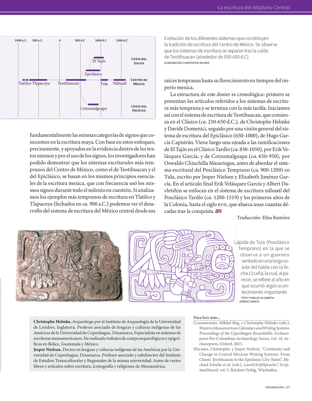 AMR 187 La escritura del Altiplano Central
