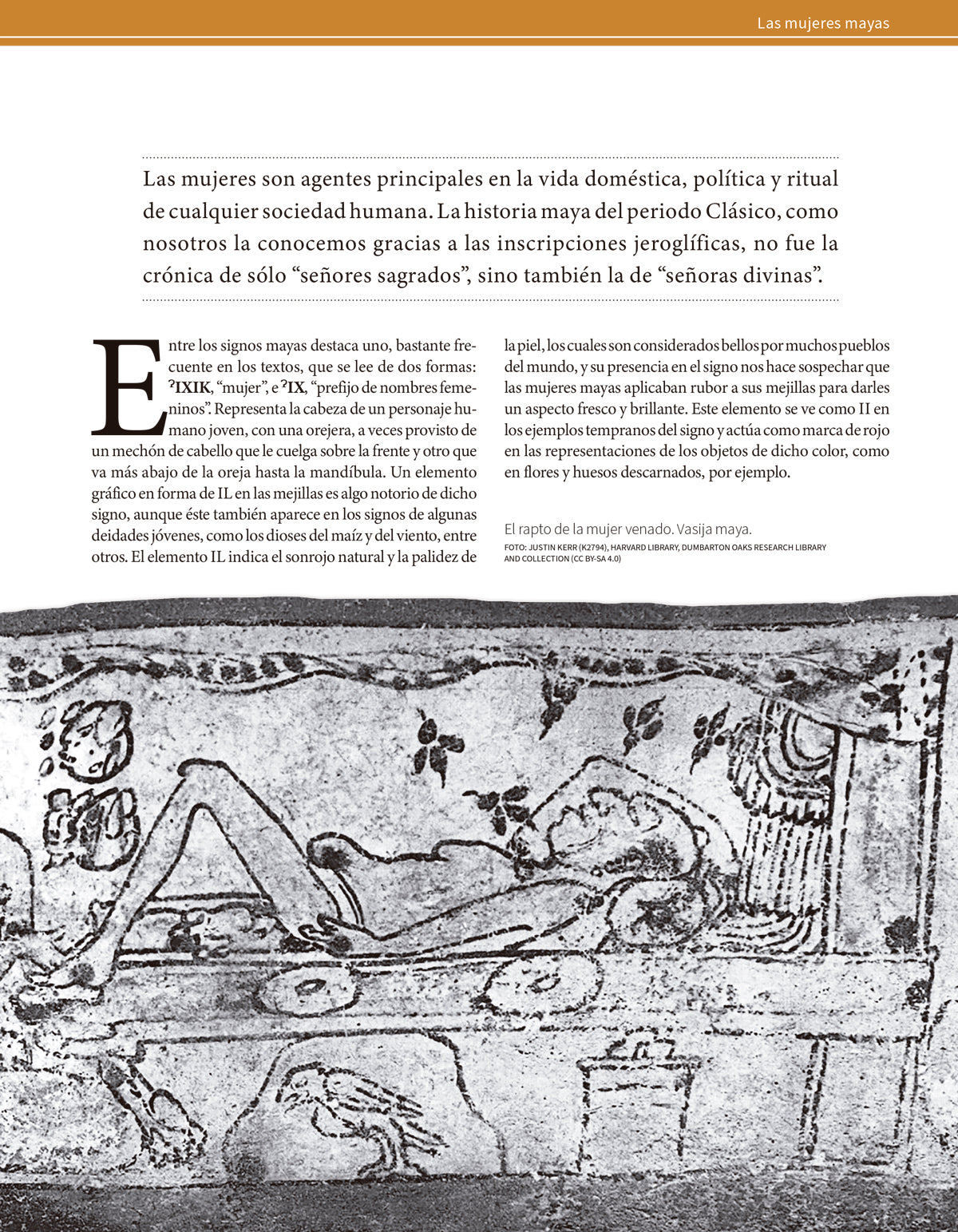 Las mujeres mayas en el Clásico