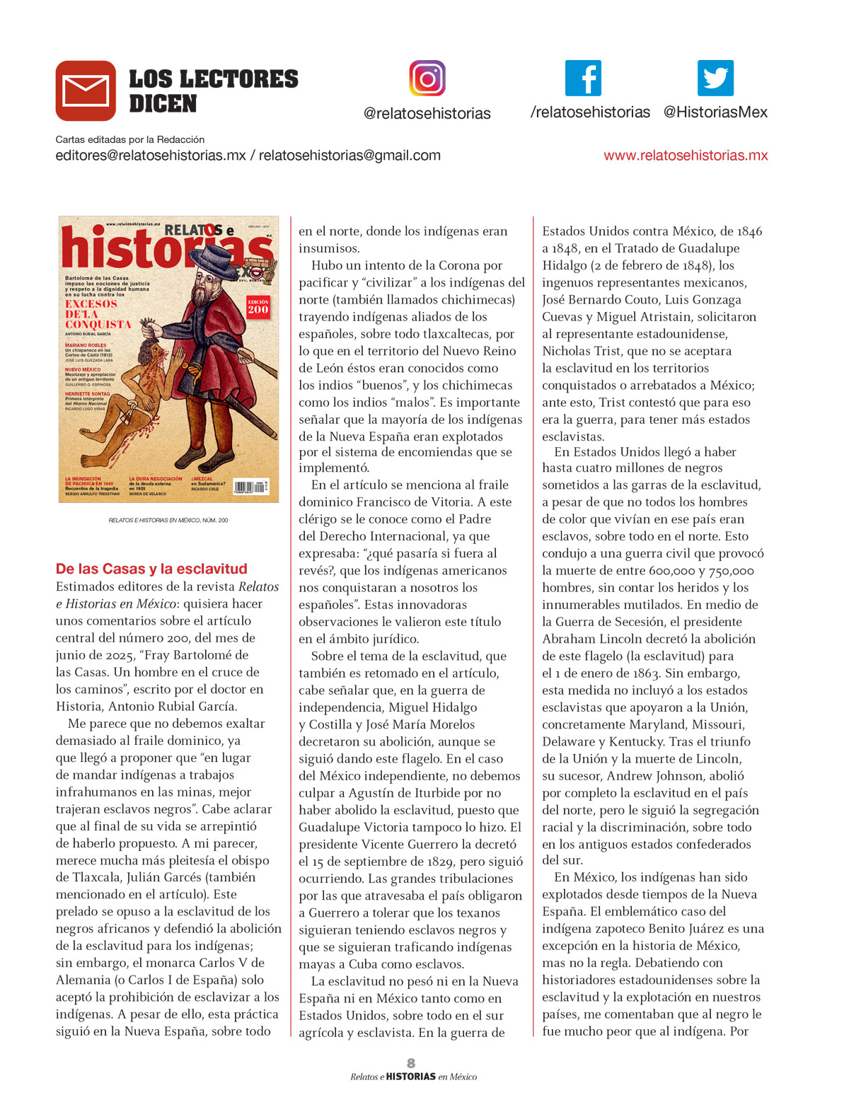 RHM 206 La esclavitud a través del tiempo
