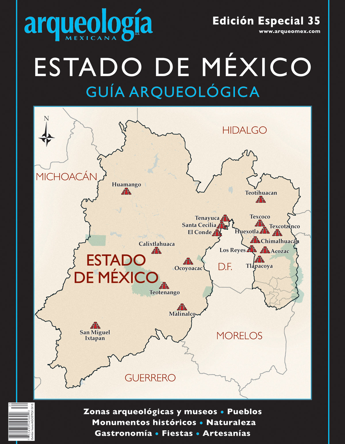 Estado de México. Guía arqueológica