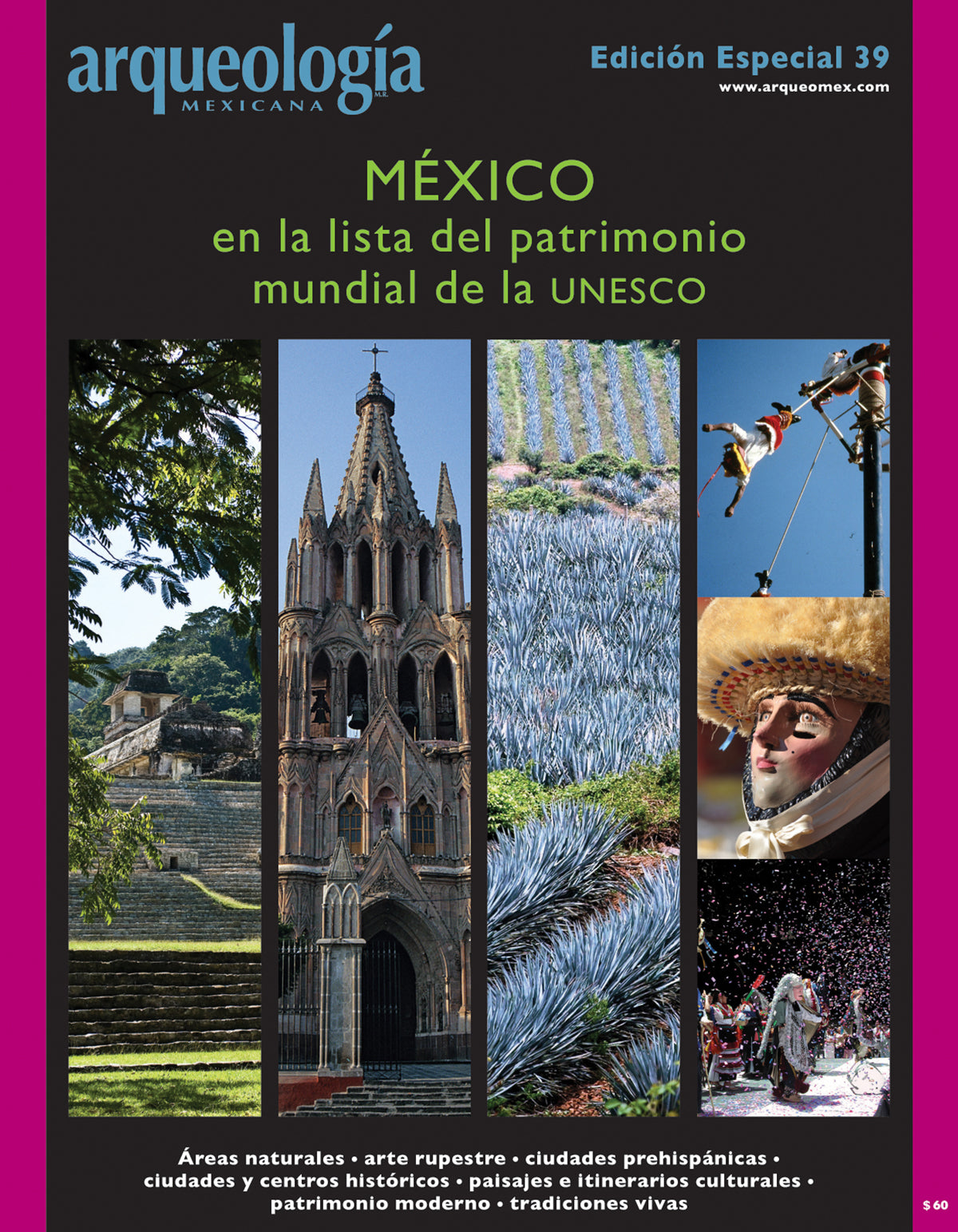 México en la lista del patrimonio mundial de la Unesco