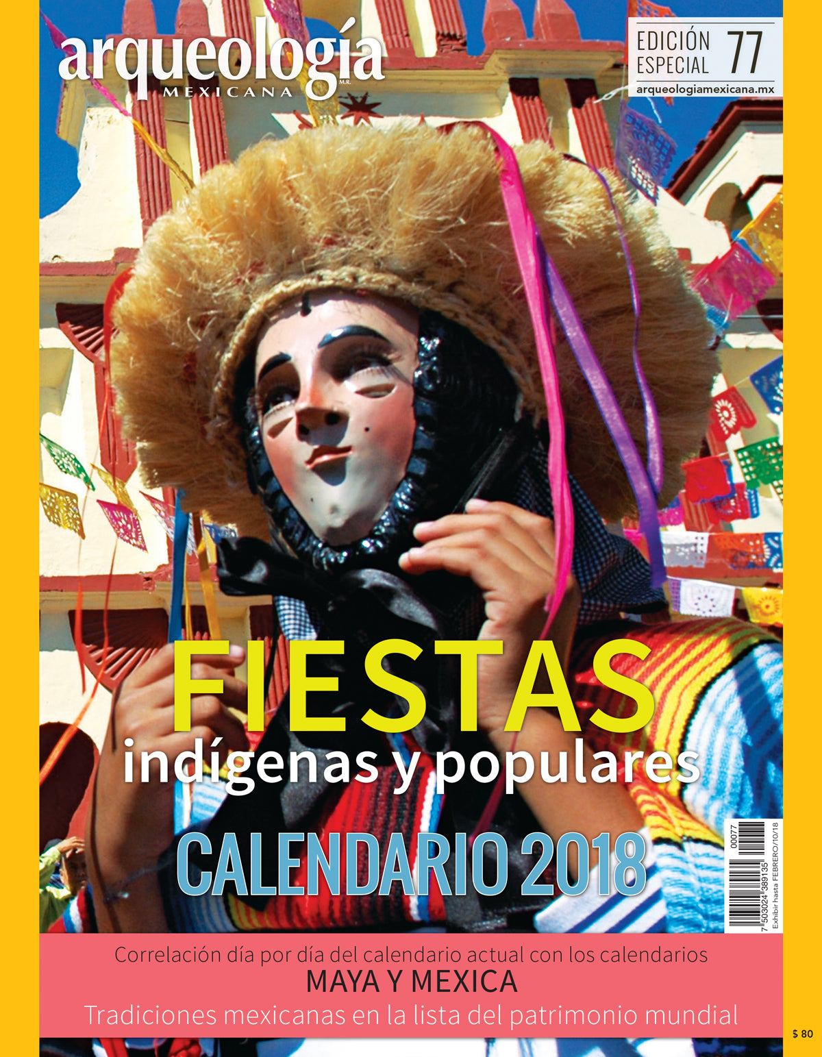 Fiestas indígenas y populares. Calendario 2018