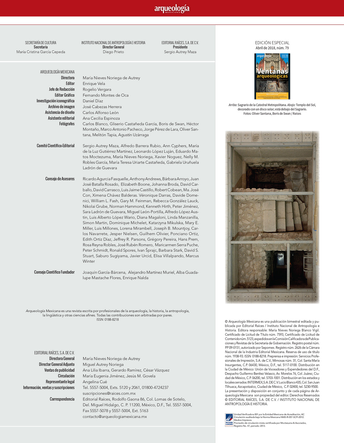 AME 79 Ventanas arqueológicas en el Centro Histórico de la Ciudad de México