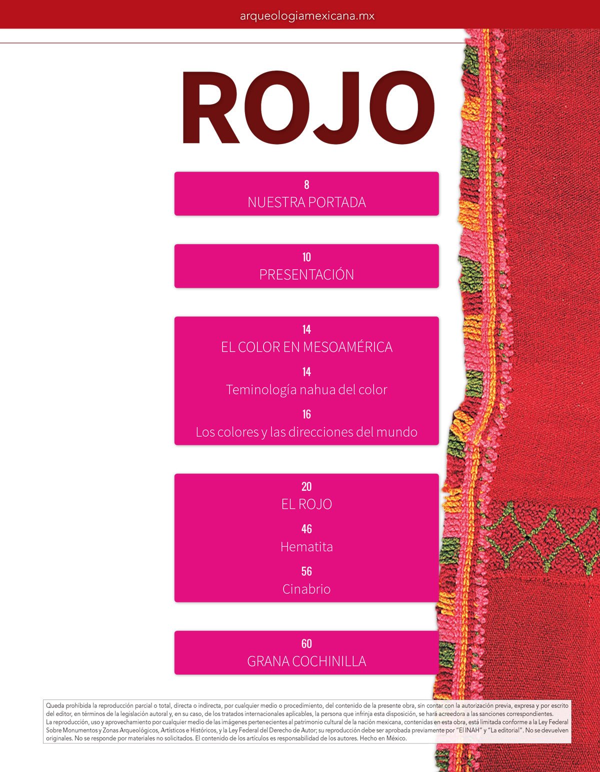 AME 80 Rojo. El color de la vida