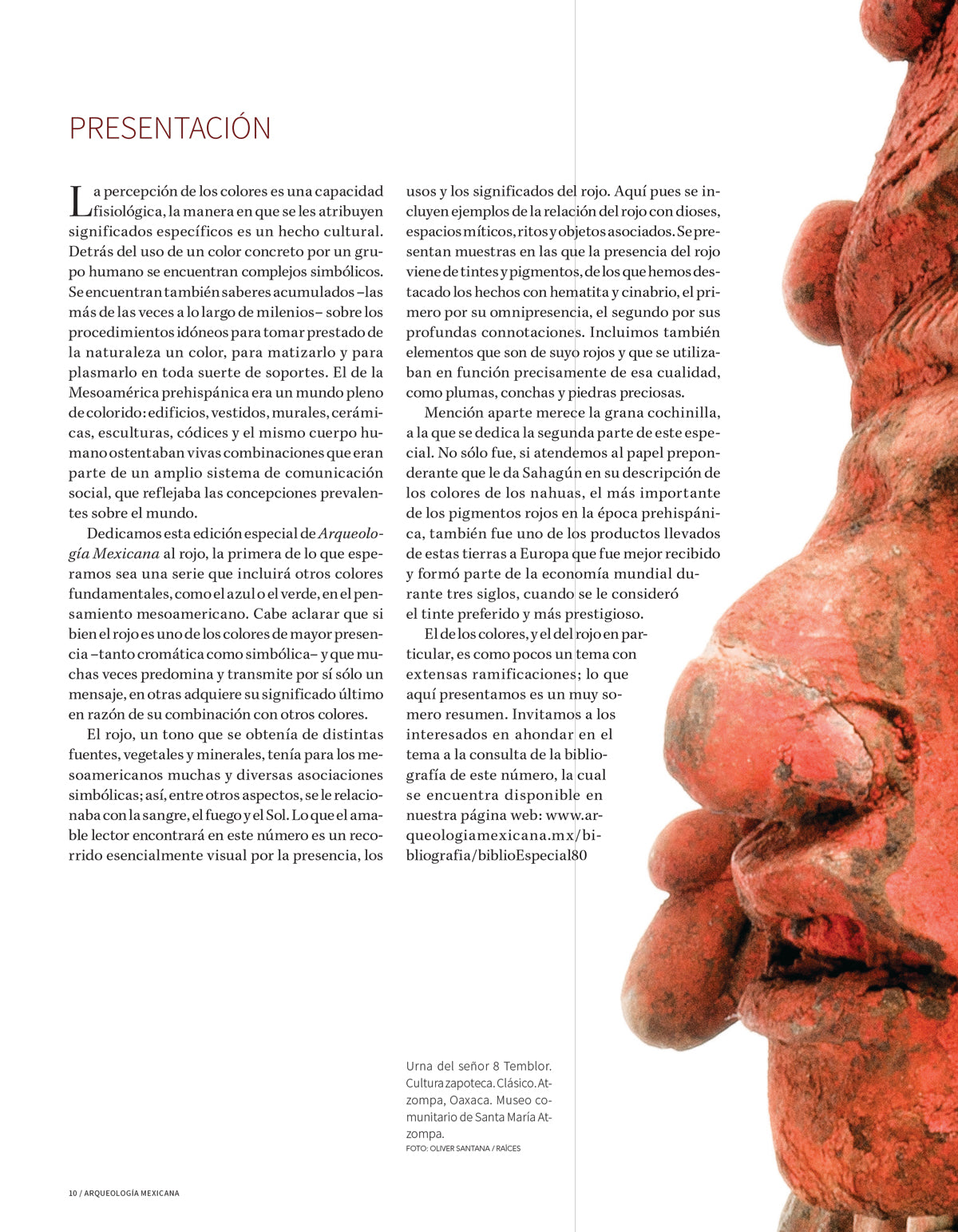 AME 80 Rojo. El color de la vida