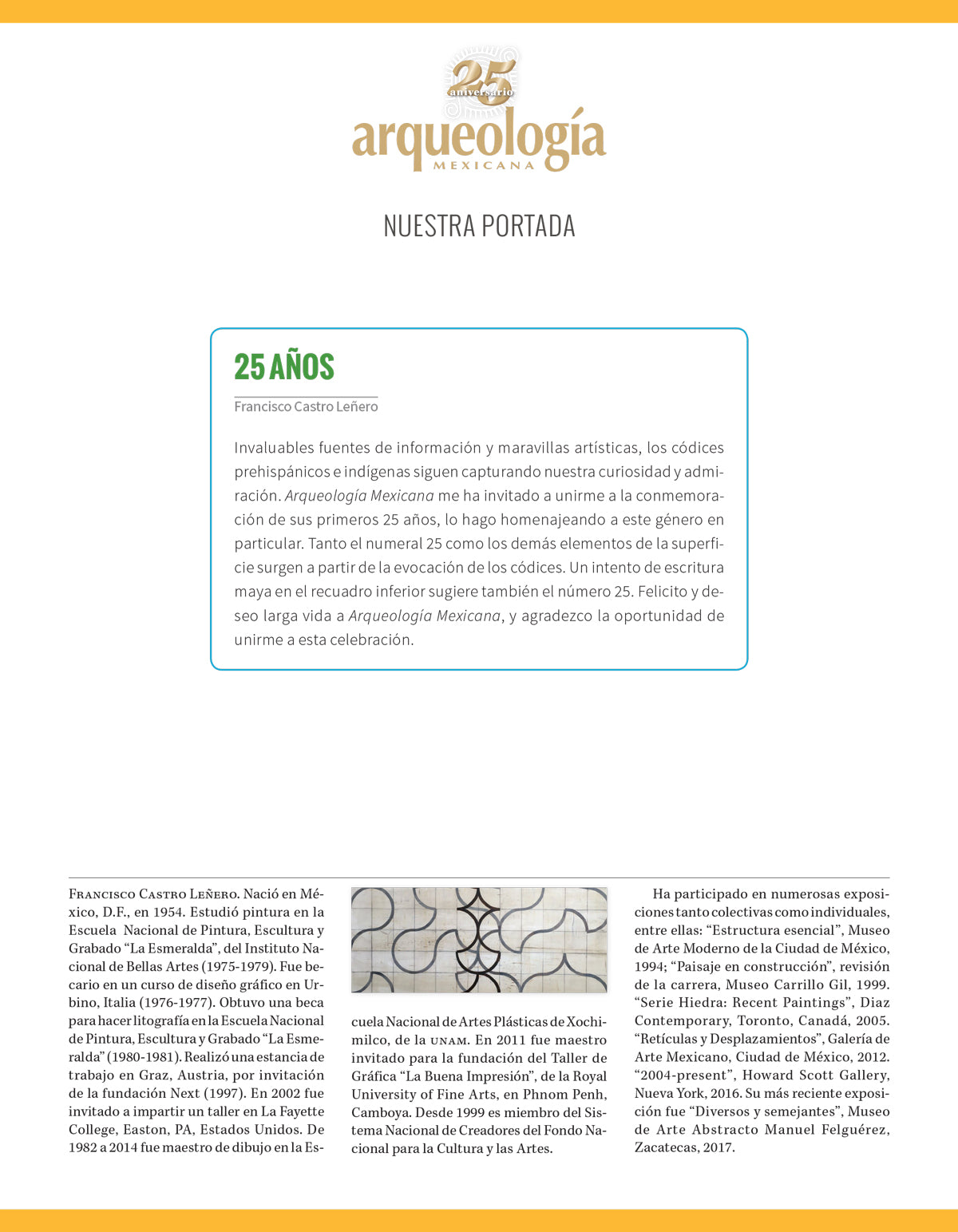 AME 82 25 años de Arqueología Mexicana
