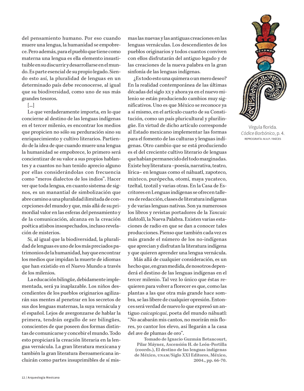 Las lenguas indígenas de México