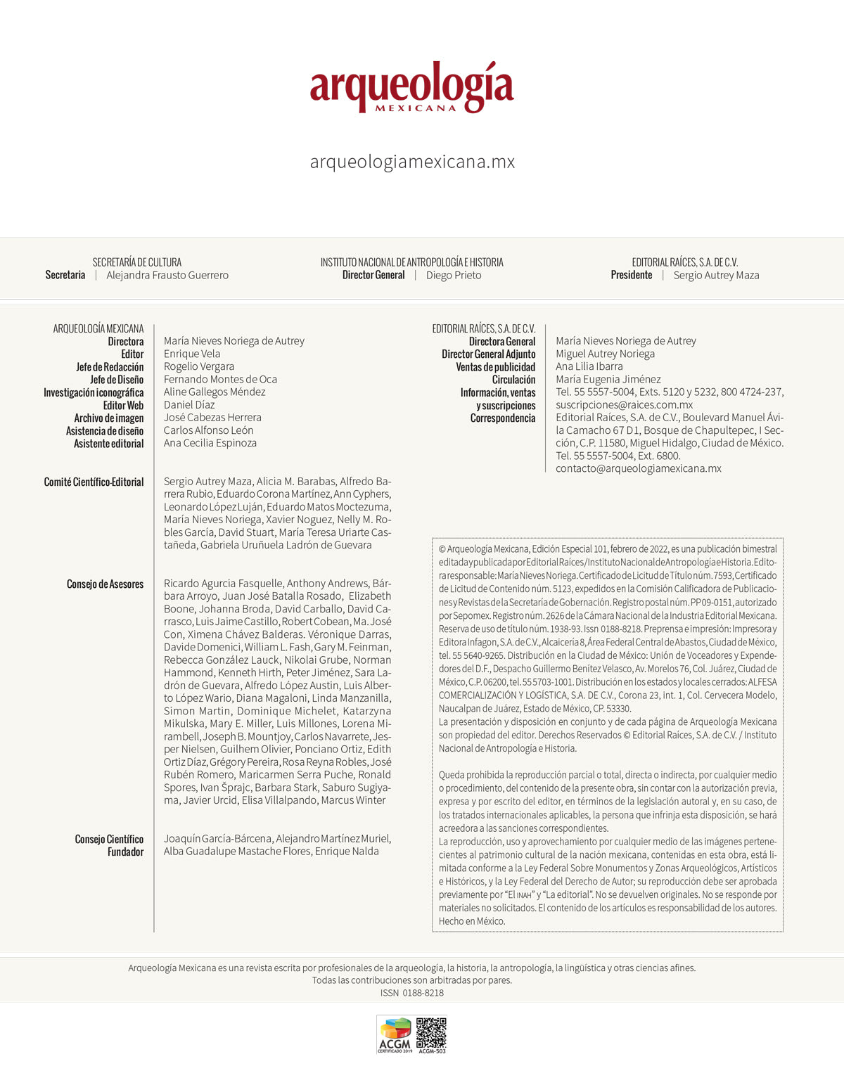AME 101 La matrícula de tributos. Edición facsimilar
