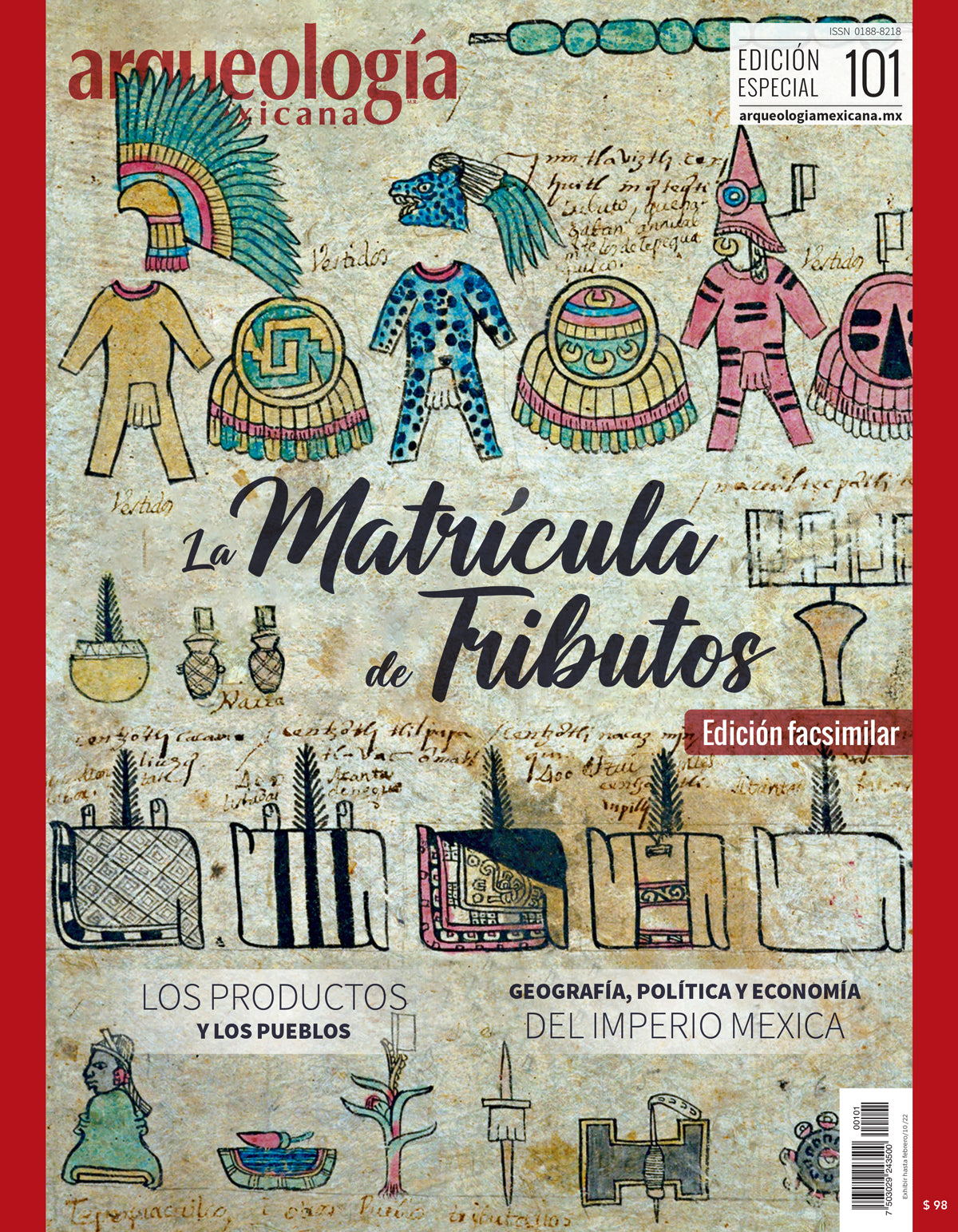 AME 101 La matrícula de tributos. Edición facsimilar