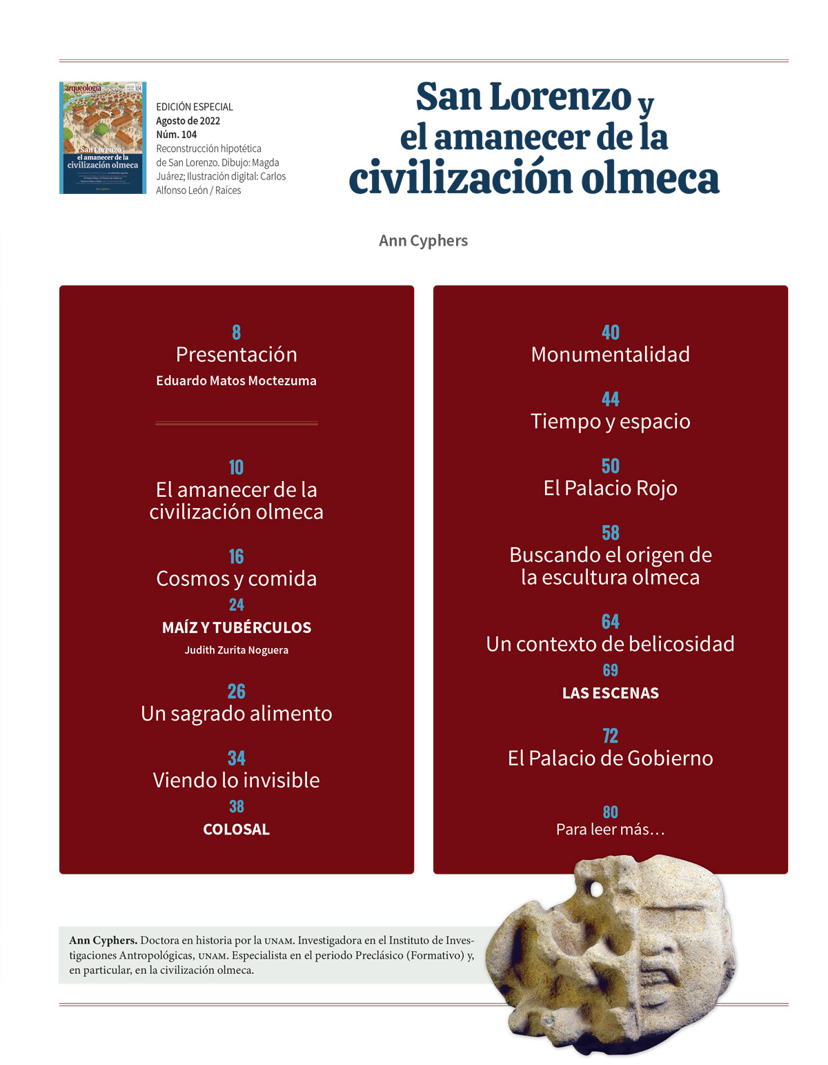 AME 104 San Lorenzo y el amanecer de la civilización olmeca