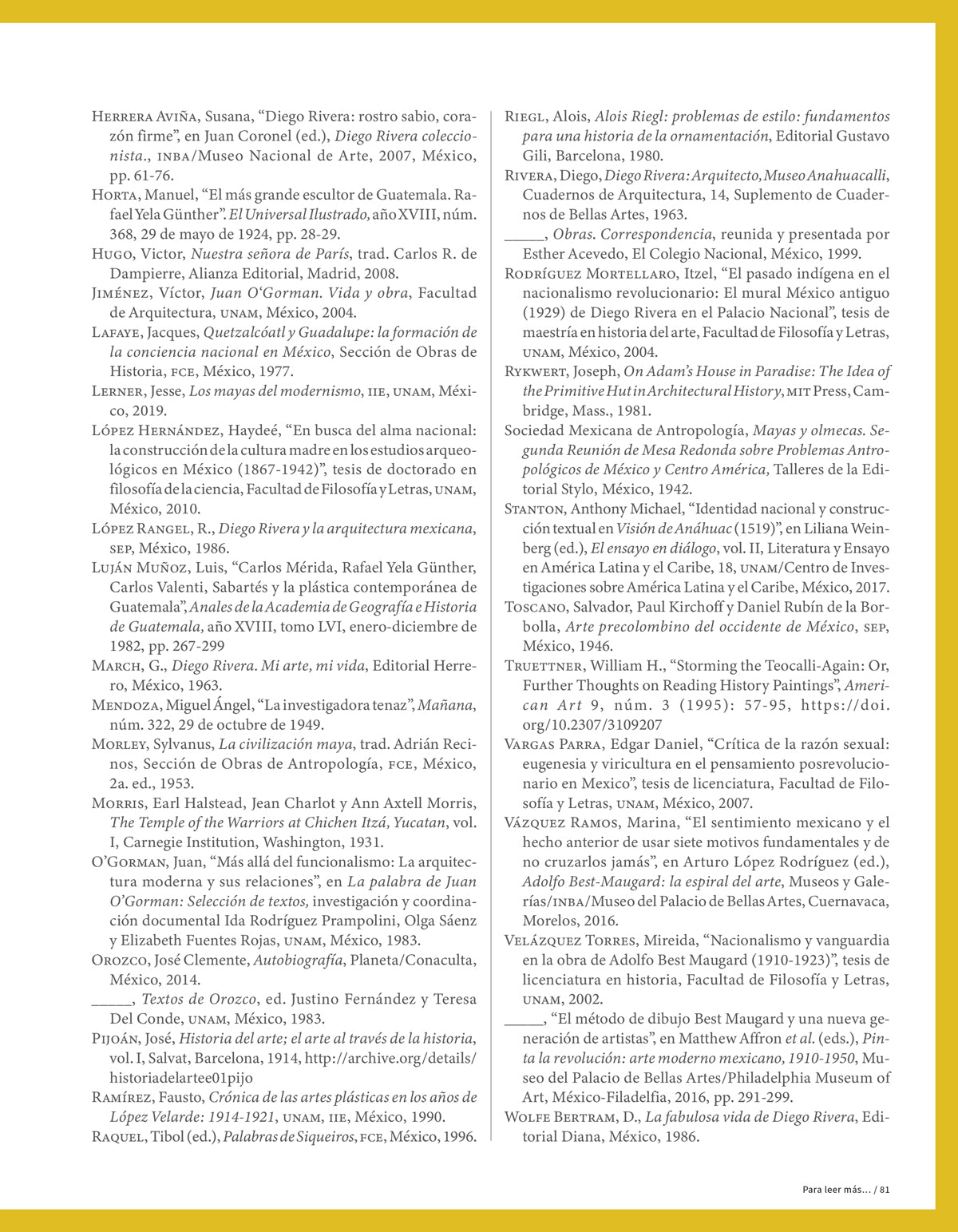 El pasado imaginado. Parte3