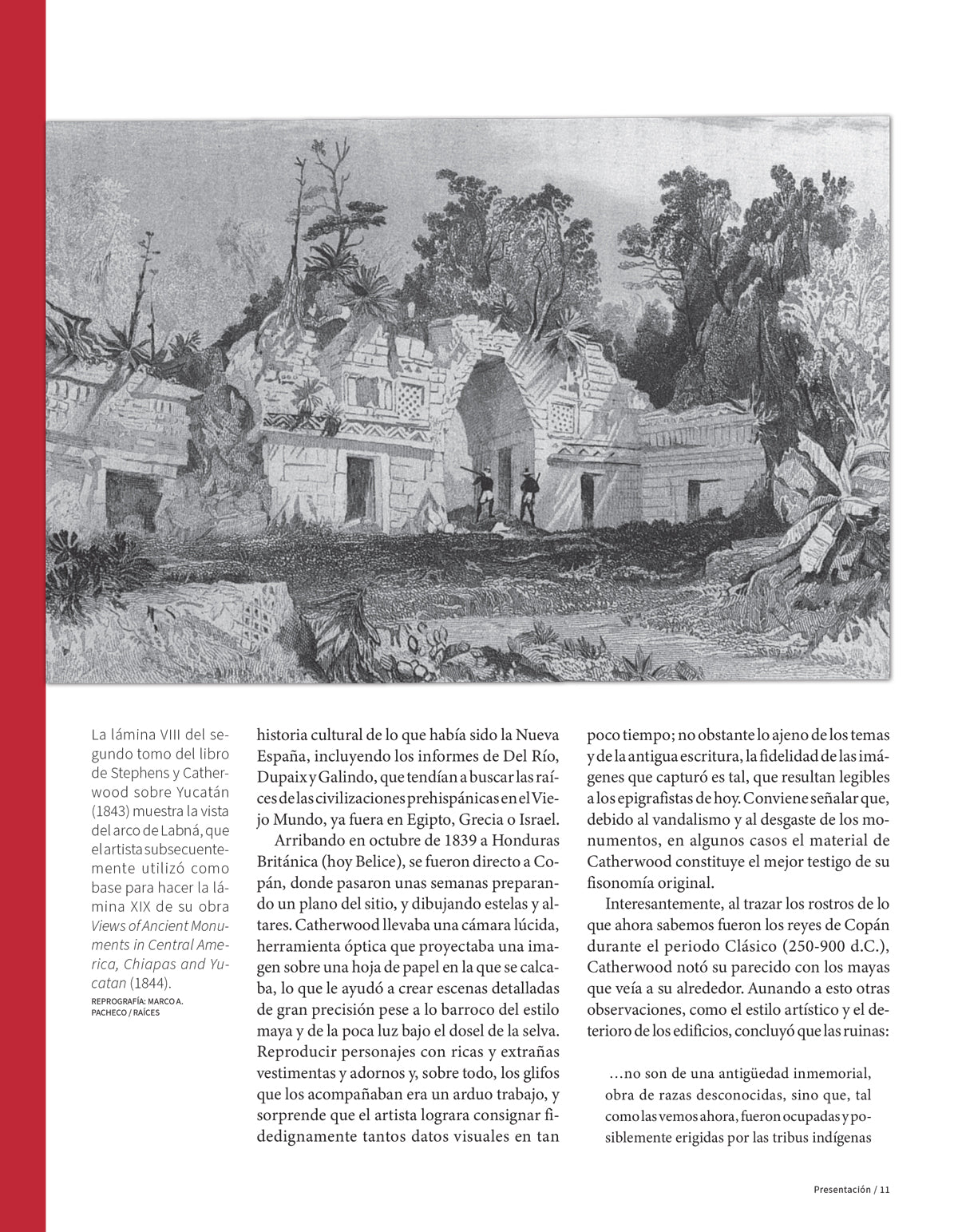 AME 106 Los viajes de F. Catherwood y J.L. Stephens
