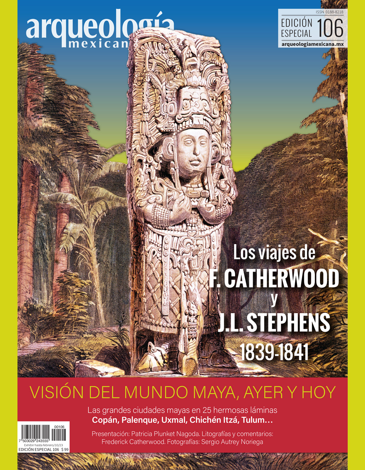 AME 106 Los viajes de F. Catherwood y J.L. Stephens