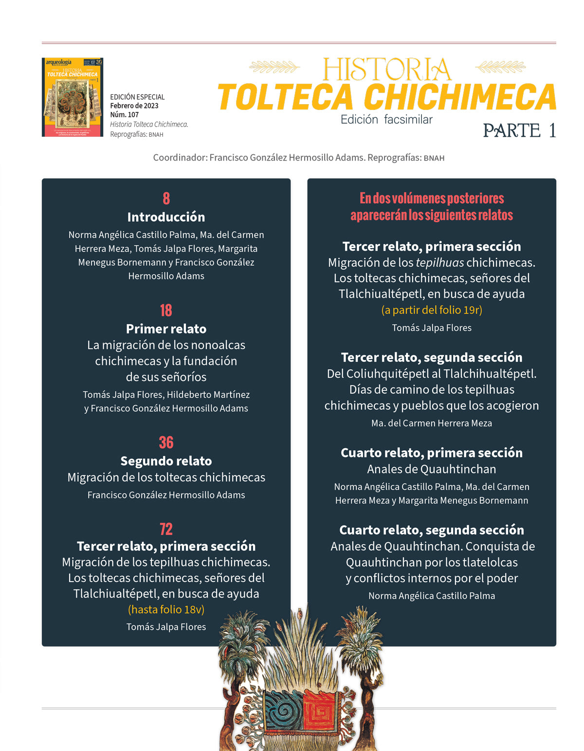 AME 107 Historia Tolteca Chichimeca. Parte 1