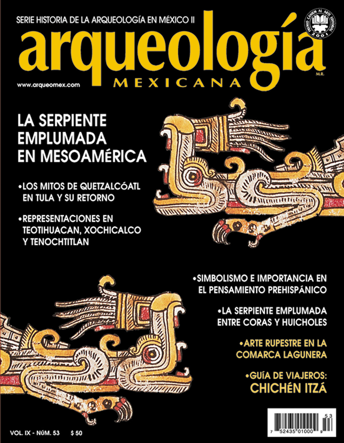 La serpiente emplumada en mesoamérica