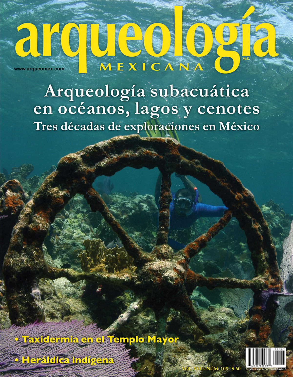 Arqueología subacuática en océanos, lagos y cenotes