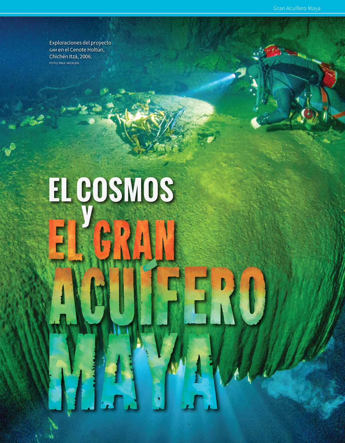AMR 156 El cosmos y el Gran Acuífero Maya