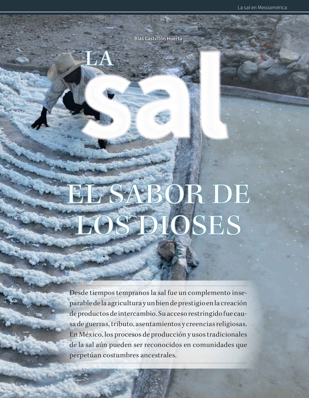 AMR 158 La sal en Mesoamérica
