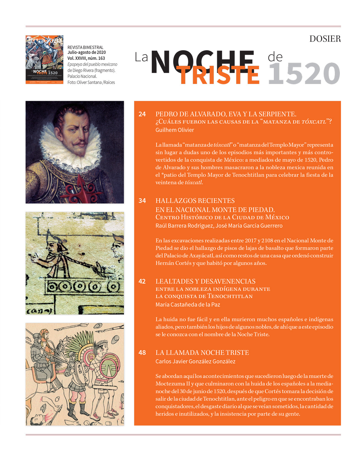 AMR 163 La Noche Triste de 1520