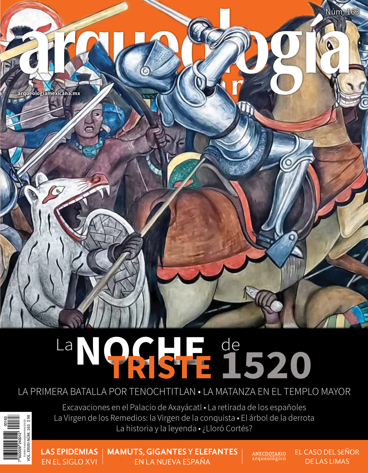 AMR 163 La Noche Triste de 1520