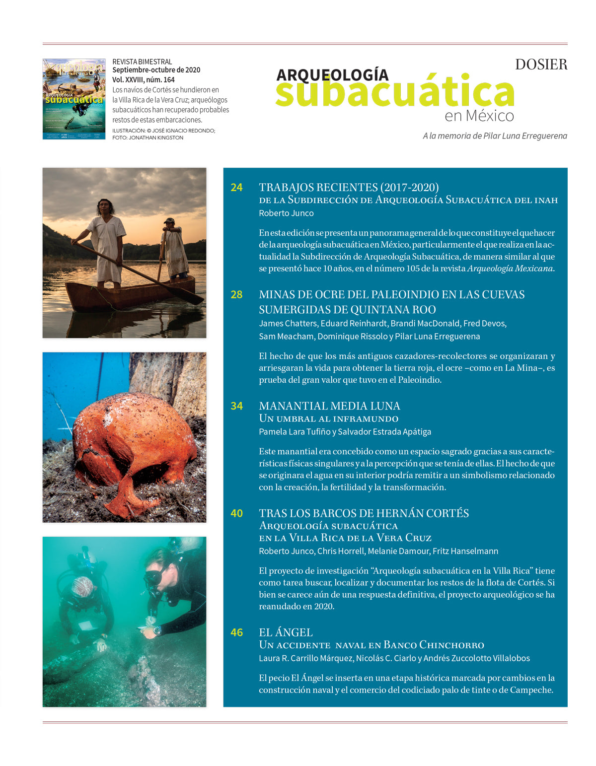 AMR 164 Arqueología subacuática en México