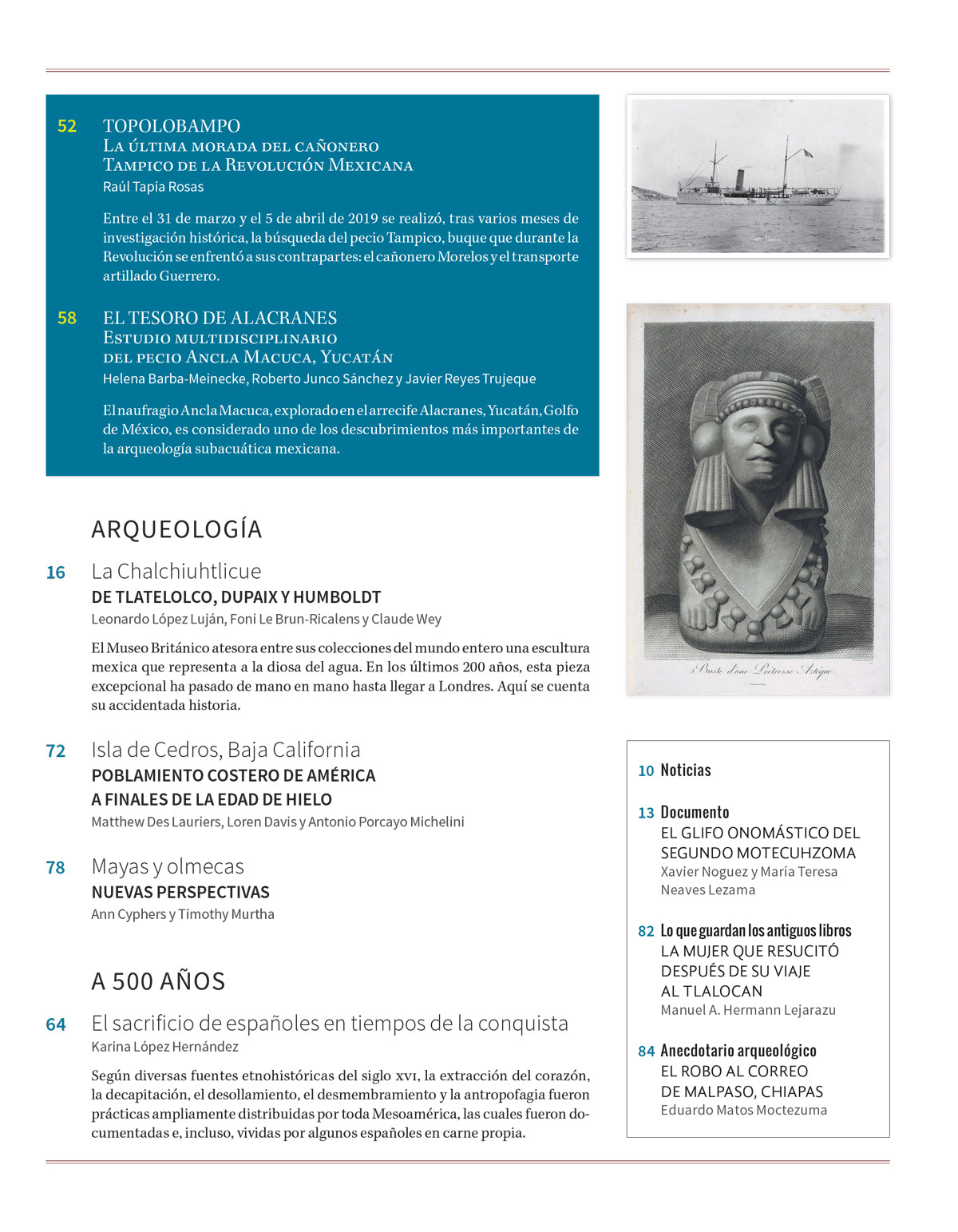 AMR 164 Arqueología subacuática en México