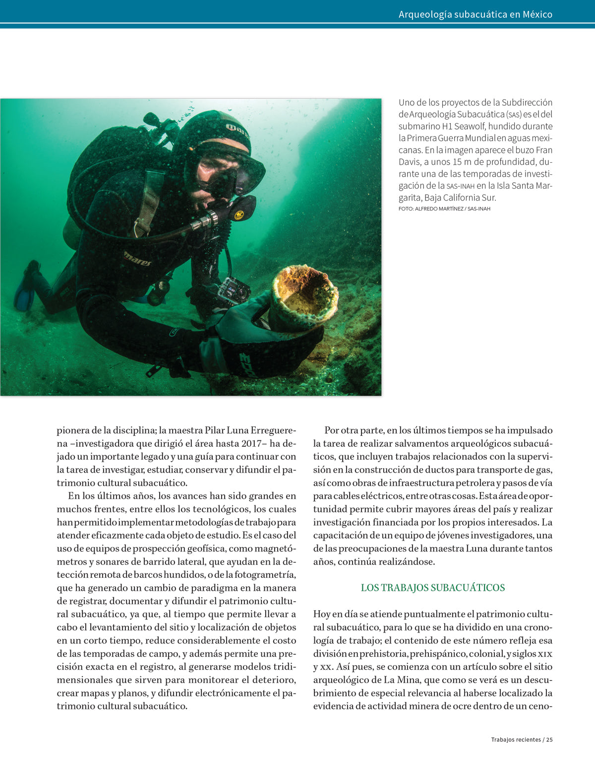 AMR 164 Arqueología subacuática en México