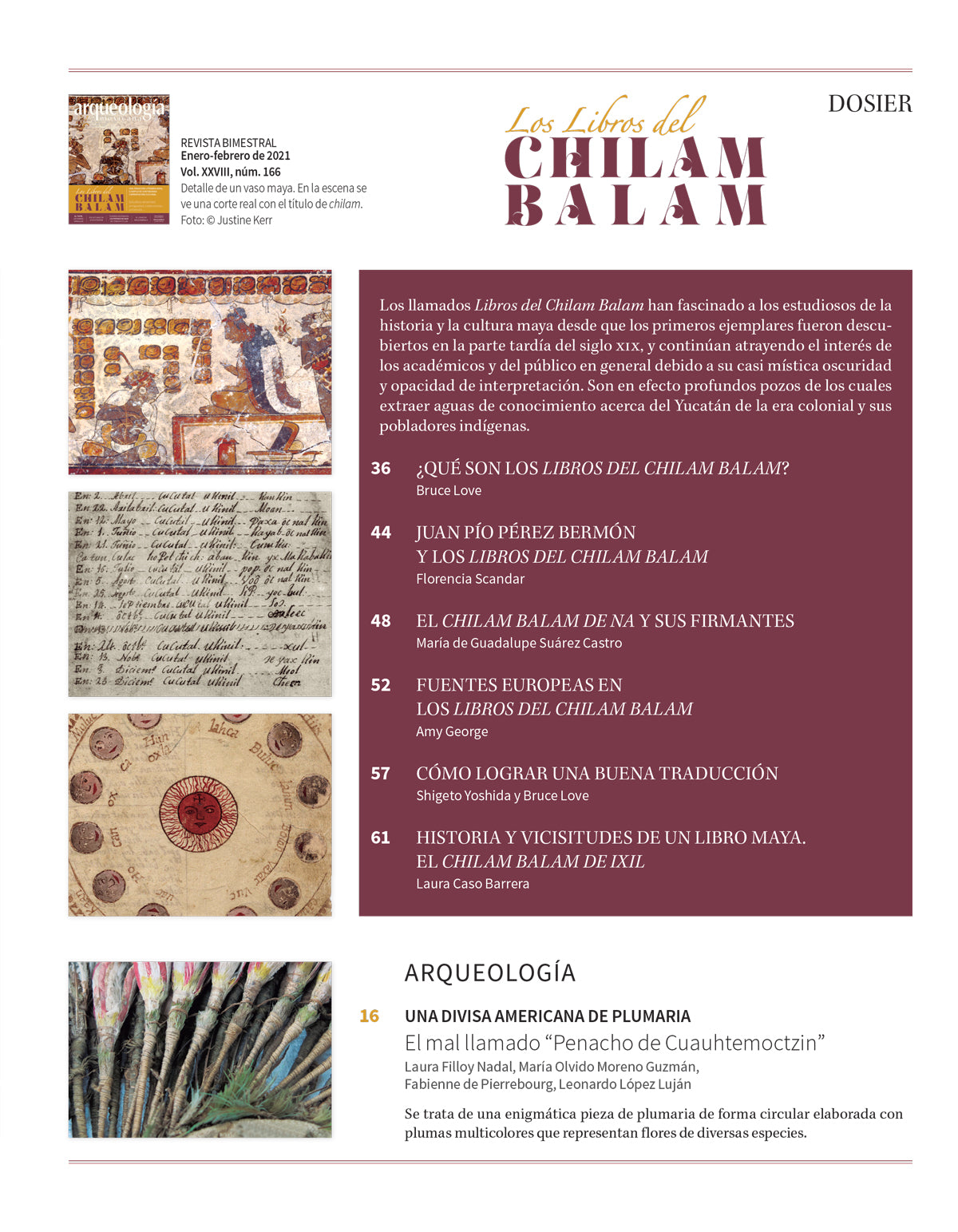 AMR 166 Los Libros del Chilam Balam
