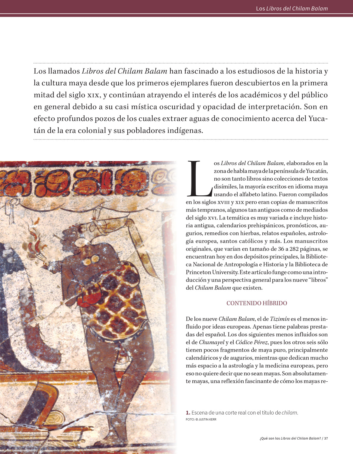 AMR 166 Los Libros del Chilam Balam