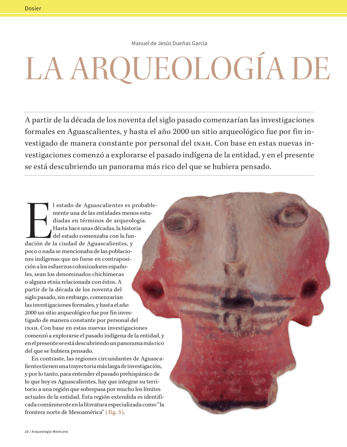 AMR 167 Arqueología de Aguascalientes