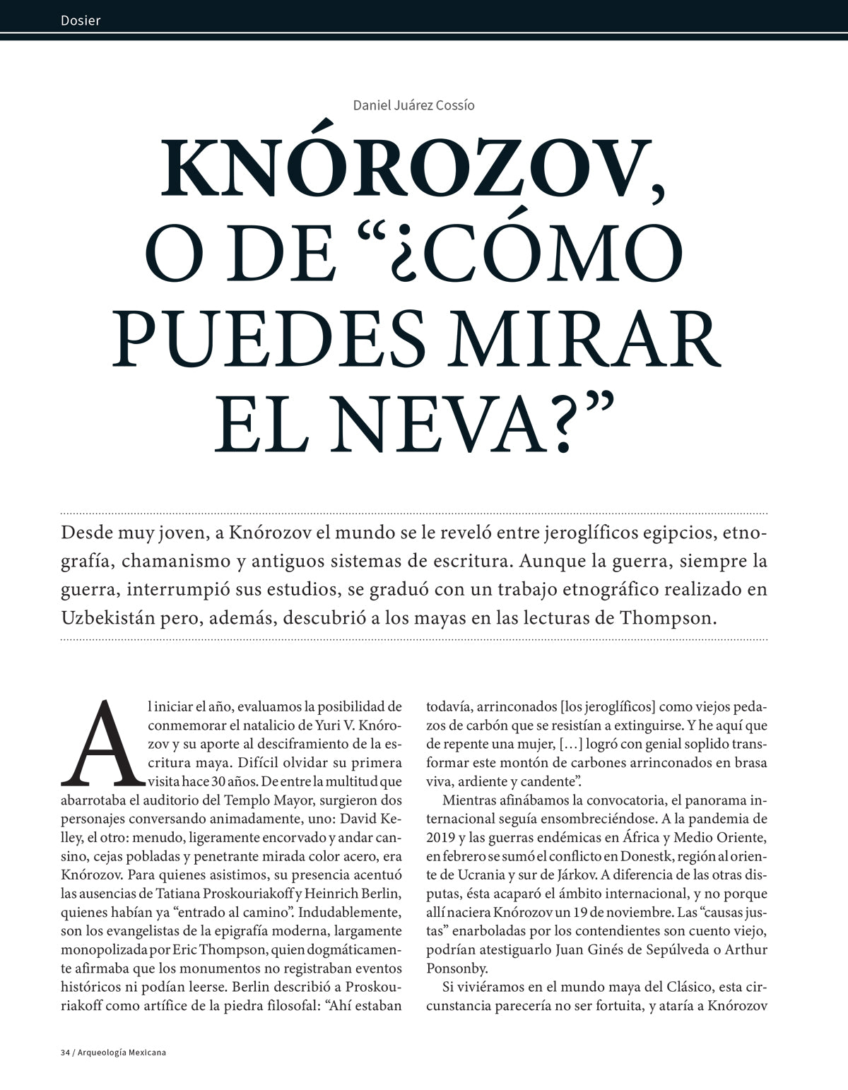 AMR 177 Yuri Knórozov