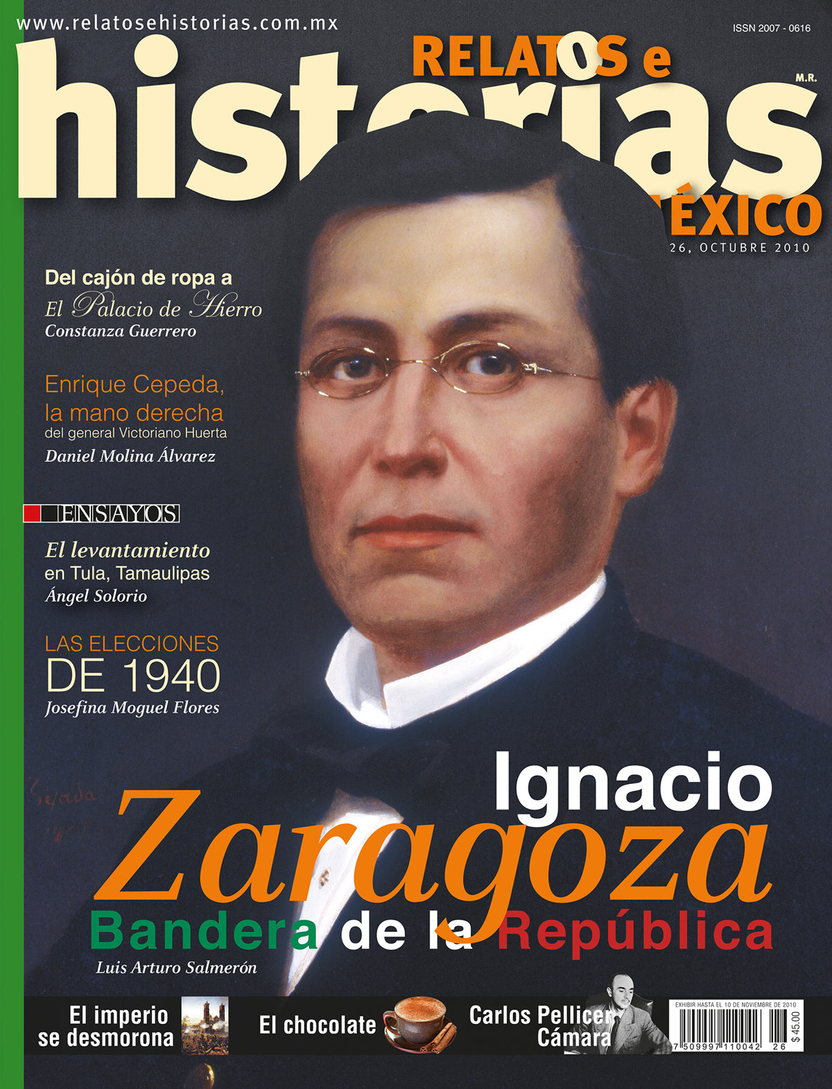Ignacio Zaragoza. Bandera de la República