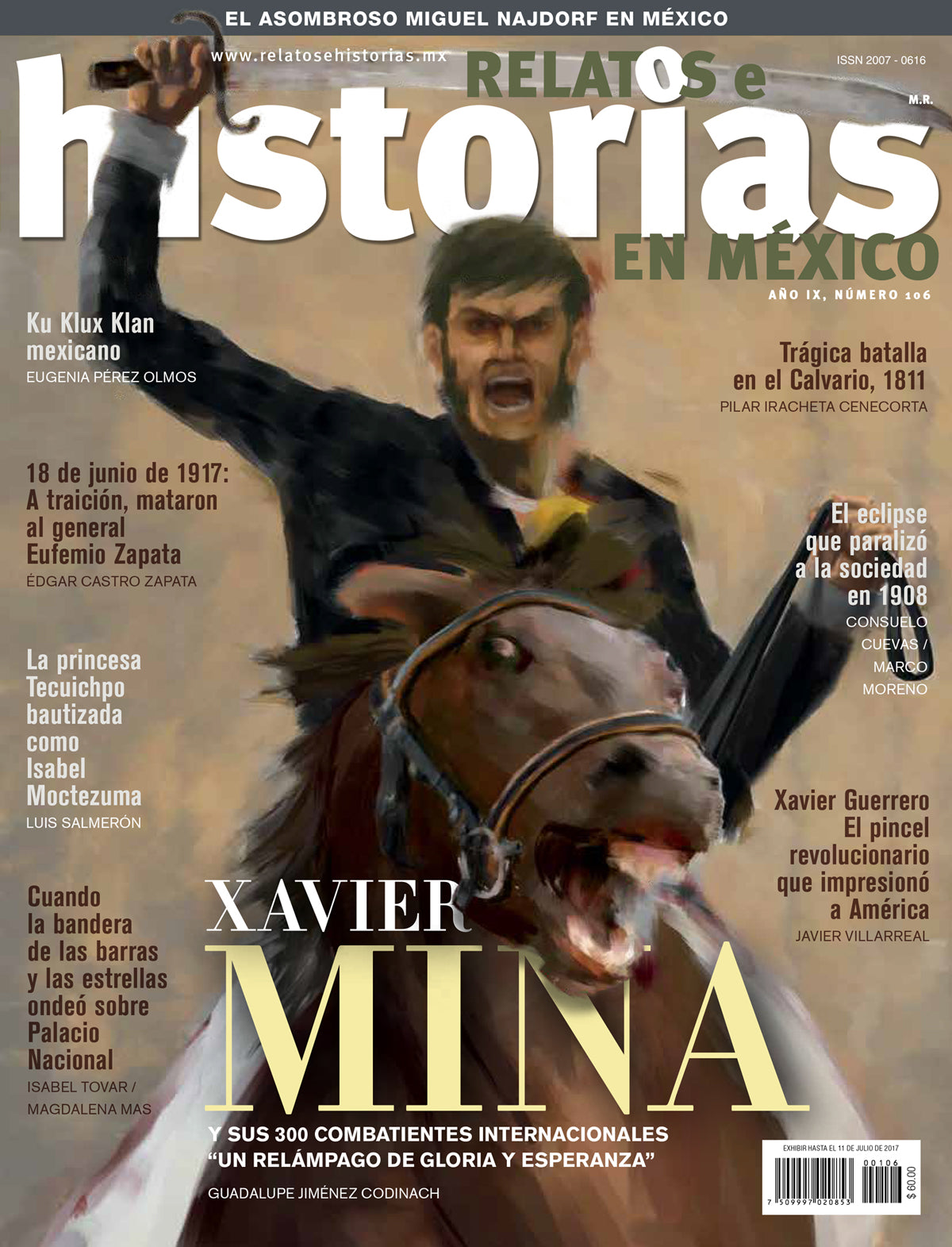 Xavier Mina y sus 300 combatientes internacionales