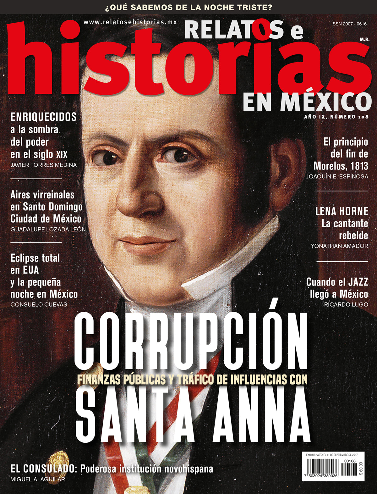 Corrupción, finanzas públicas y tráfico de influencias con Santa Anna